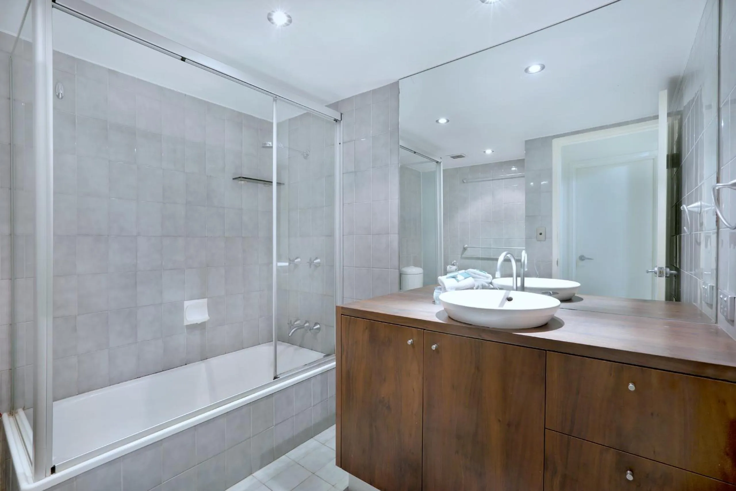 Shower in Genesis Apartments by Gold Coast Premium