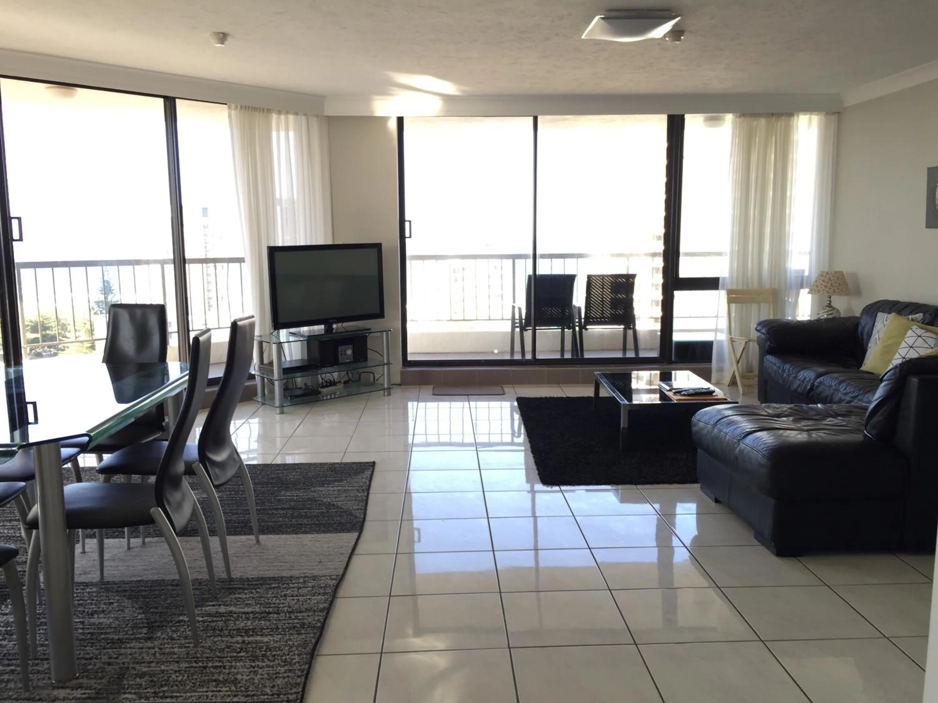 Living room in Genesis Apartments by Gold Coast Premium