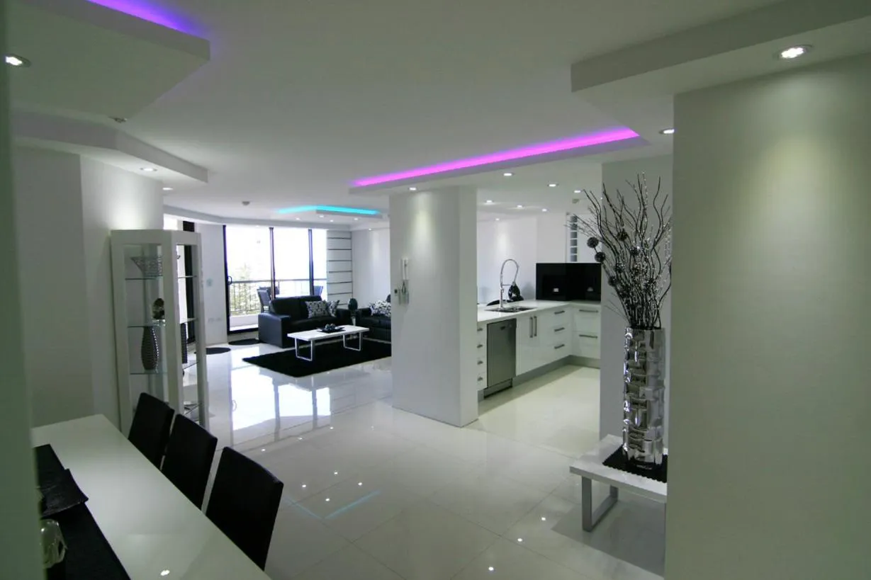 Kitchen or kitchenette in Genesis Apartments by Gold Coast Premium