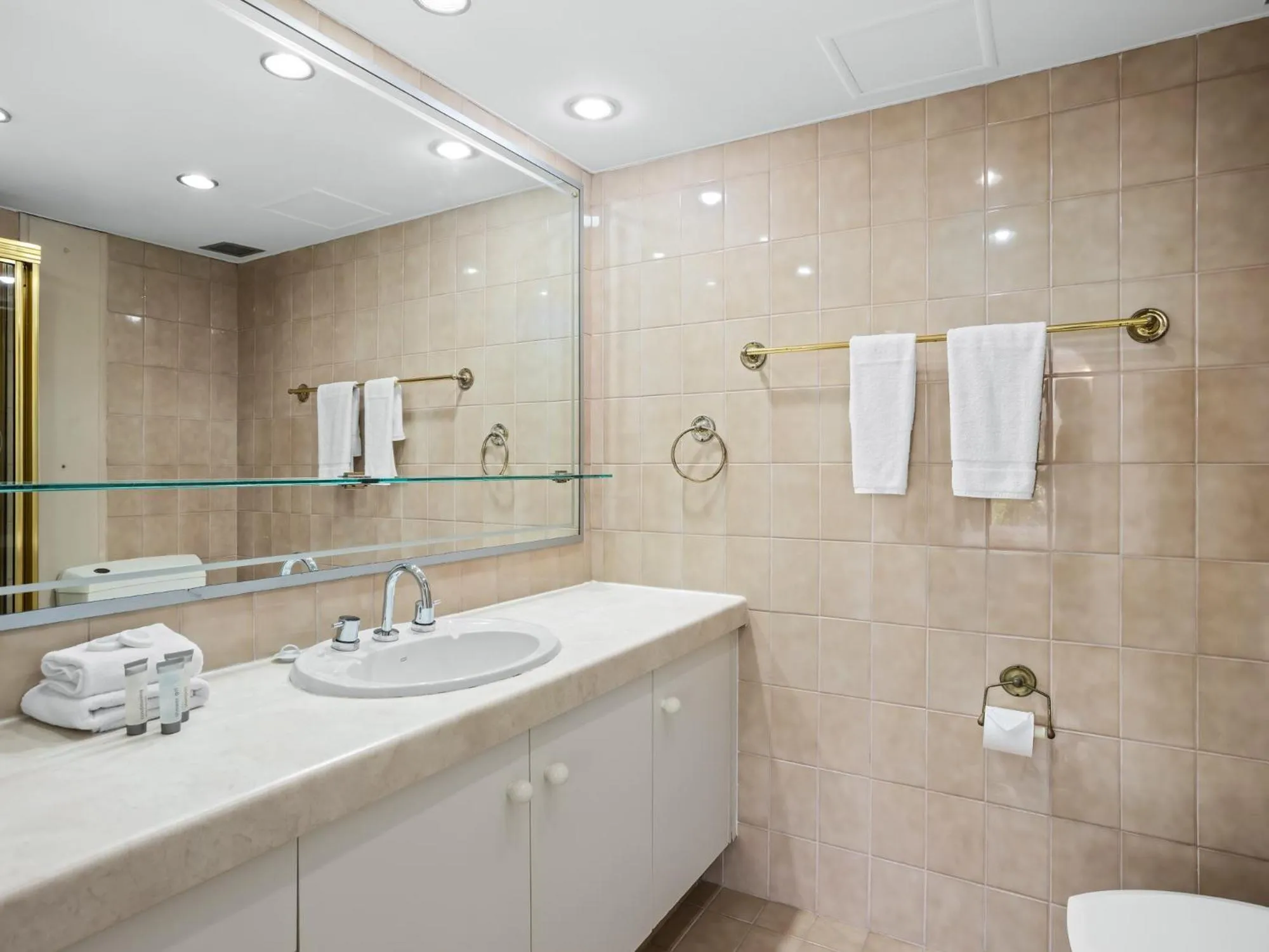 Bathroom in Genesis Apartments by Gold Coast Premium