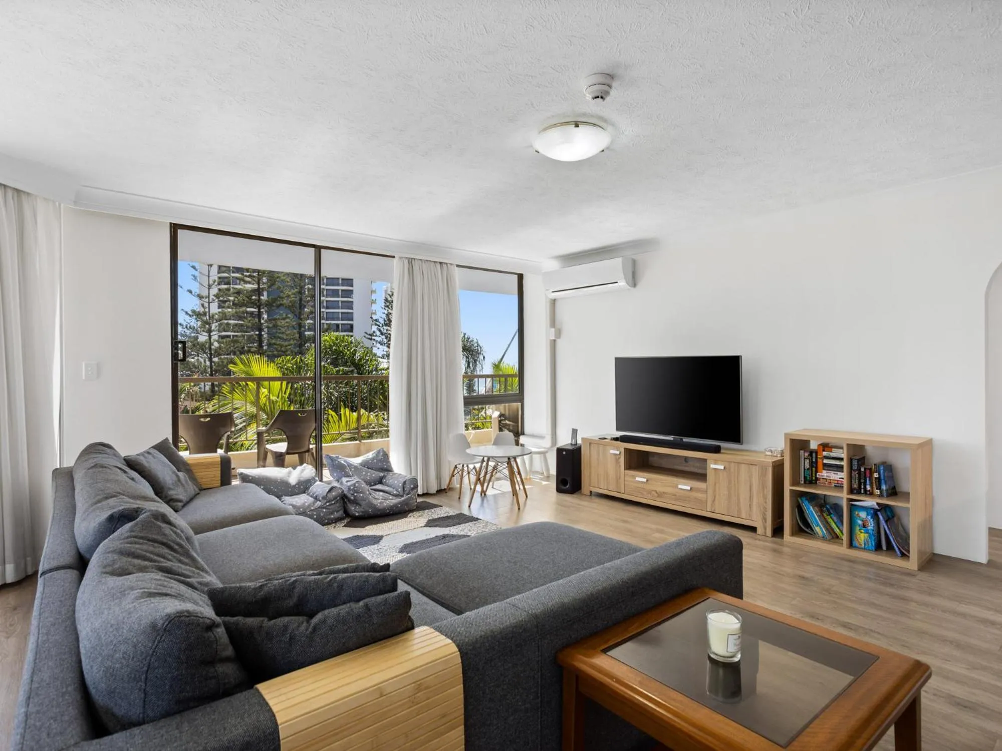 Living room in Genesis Apartments by Gold Coast Premium