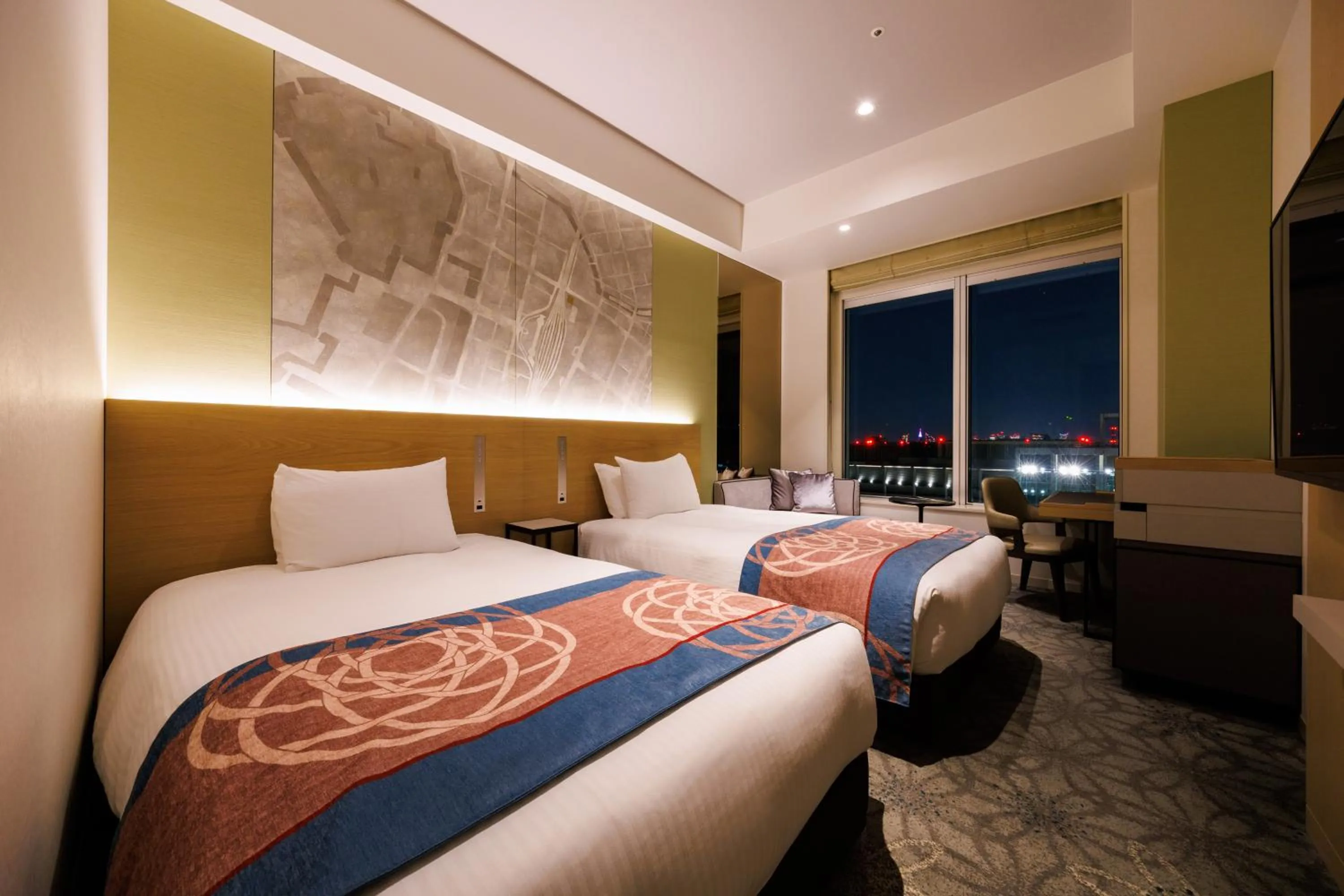 Bed in Hotel Metropolitan Tokyo Marunouchi