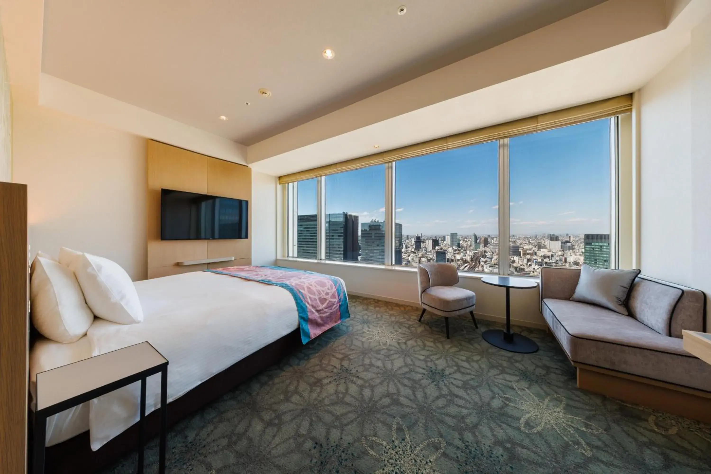 Bed in Hotel Metropolitan Tokyo Marunouchi Bed in Hotel Metropolitan Tokyo Marunouchi