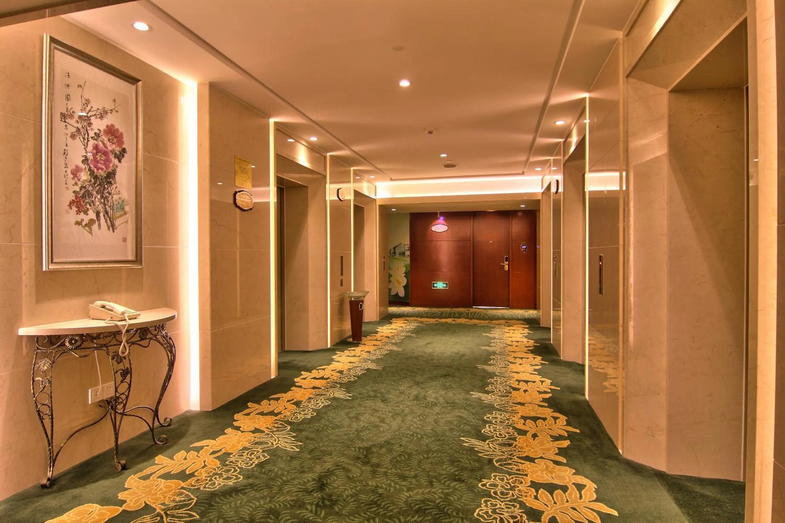 Decorative detail in Citic Ningbo International Hotel