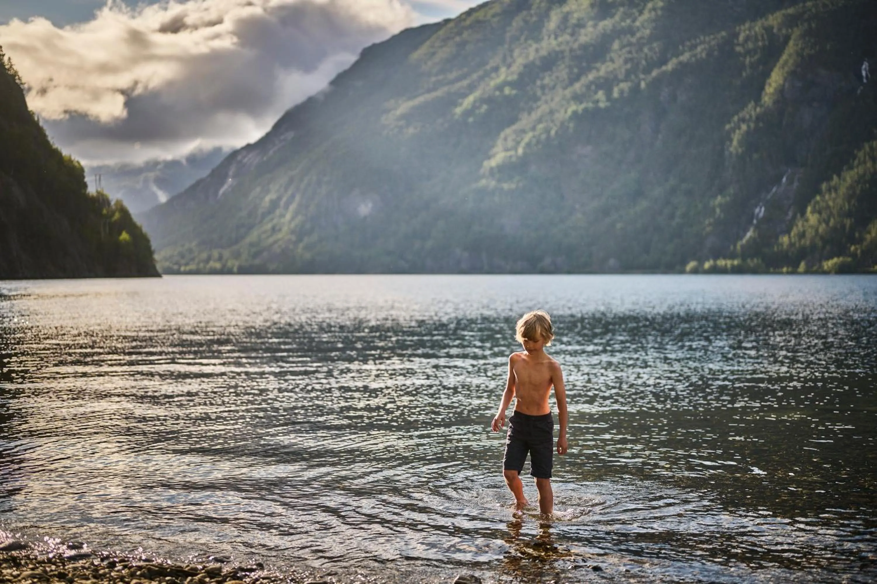 Natural landscape in Energihotellet
