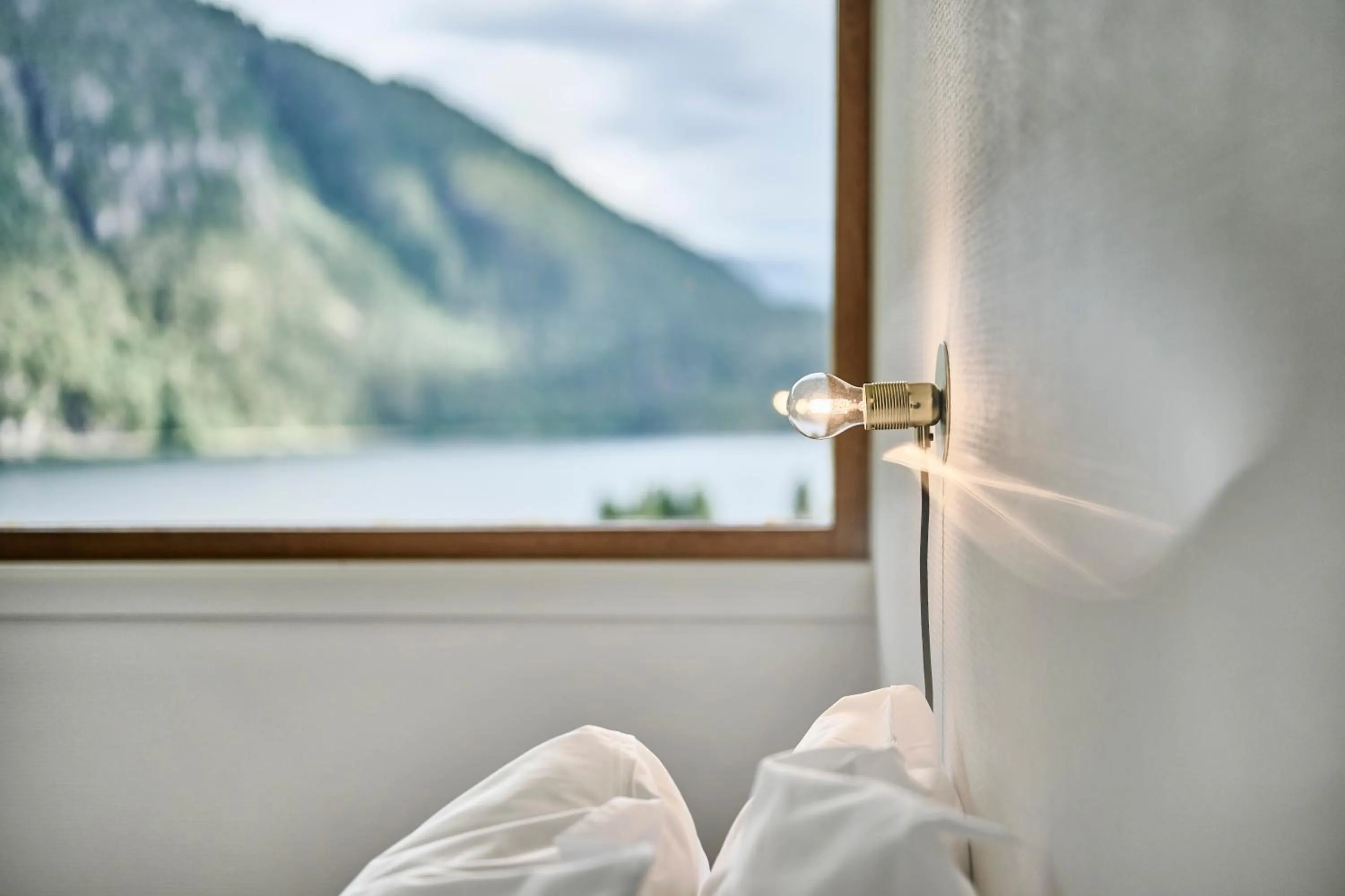 View (from property/room), Bed in Energihotellet