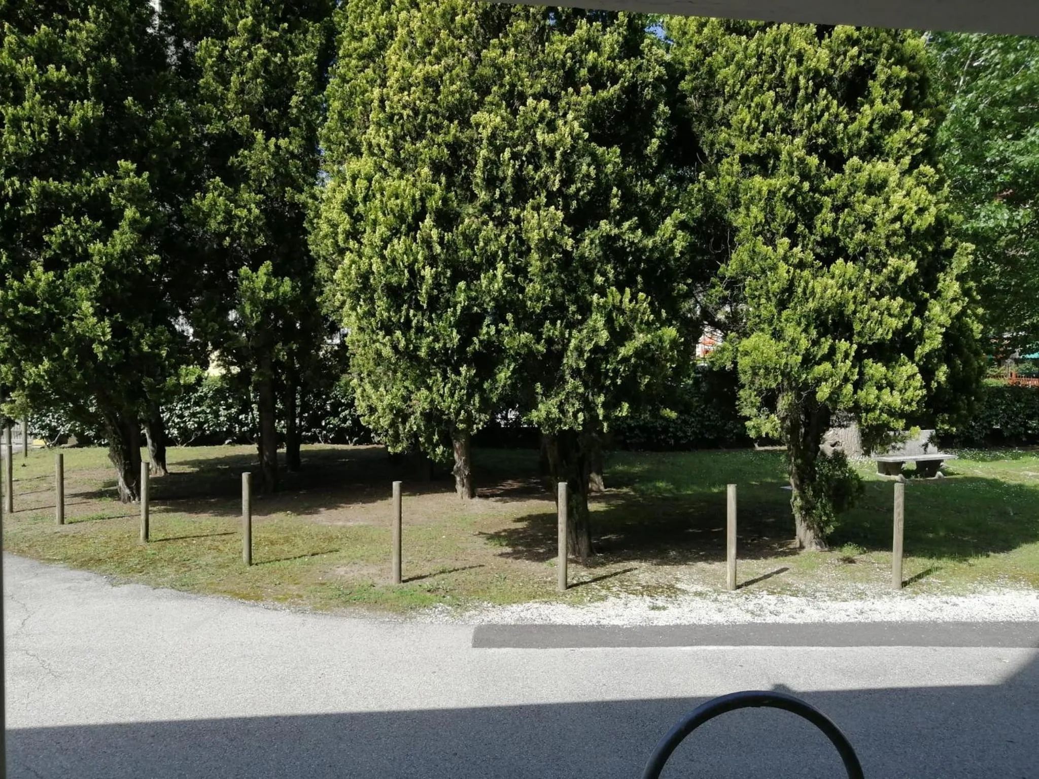 Garden view in Ute Hotel