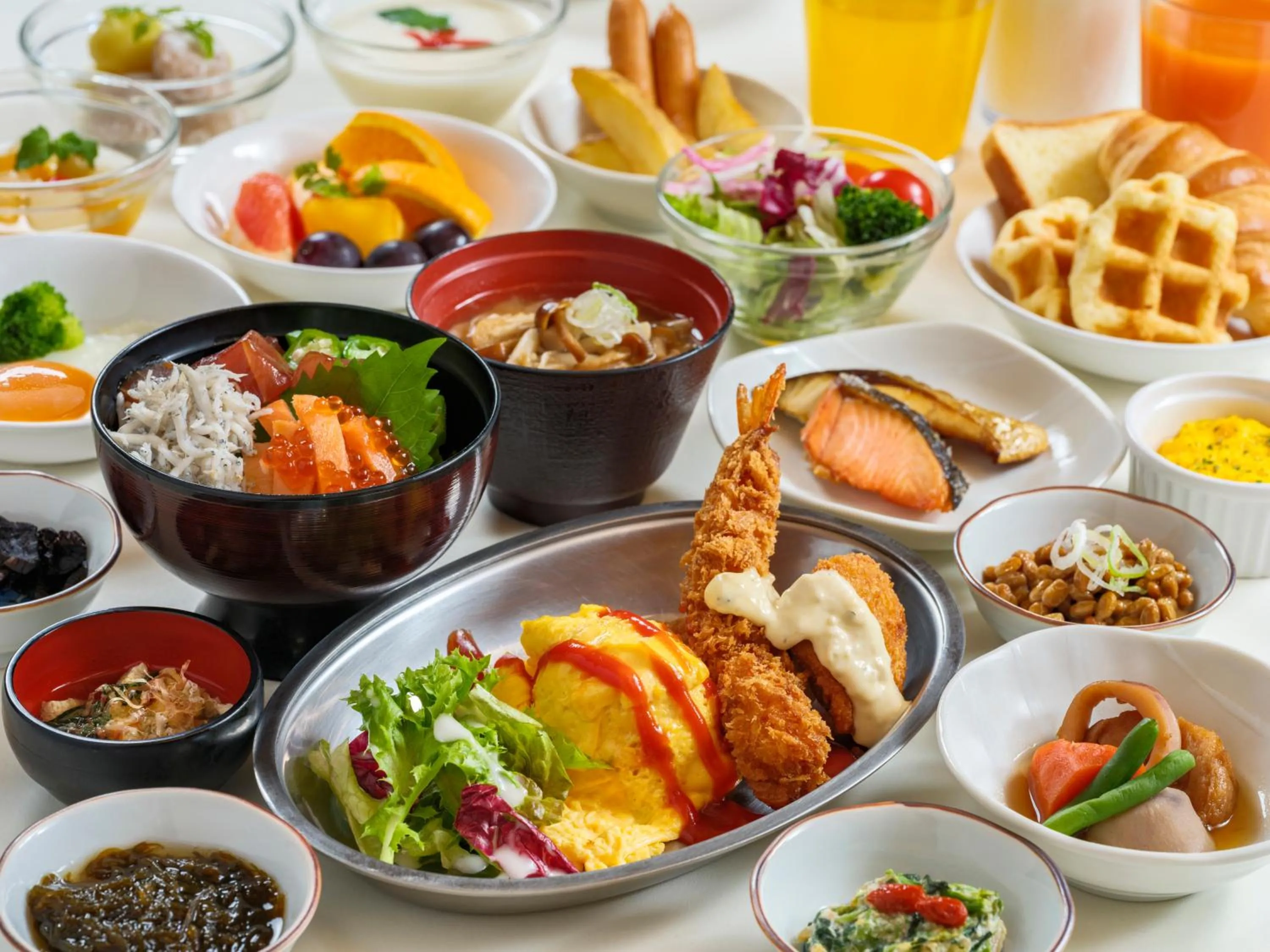 Breakfast in Dormy Inn Kanazawa Natural Hot Spring