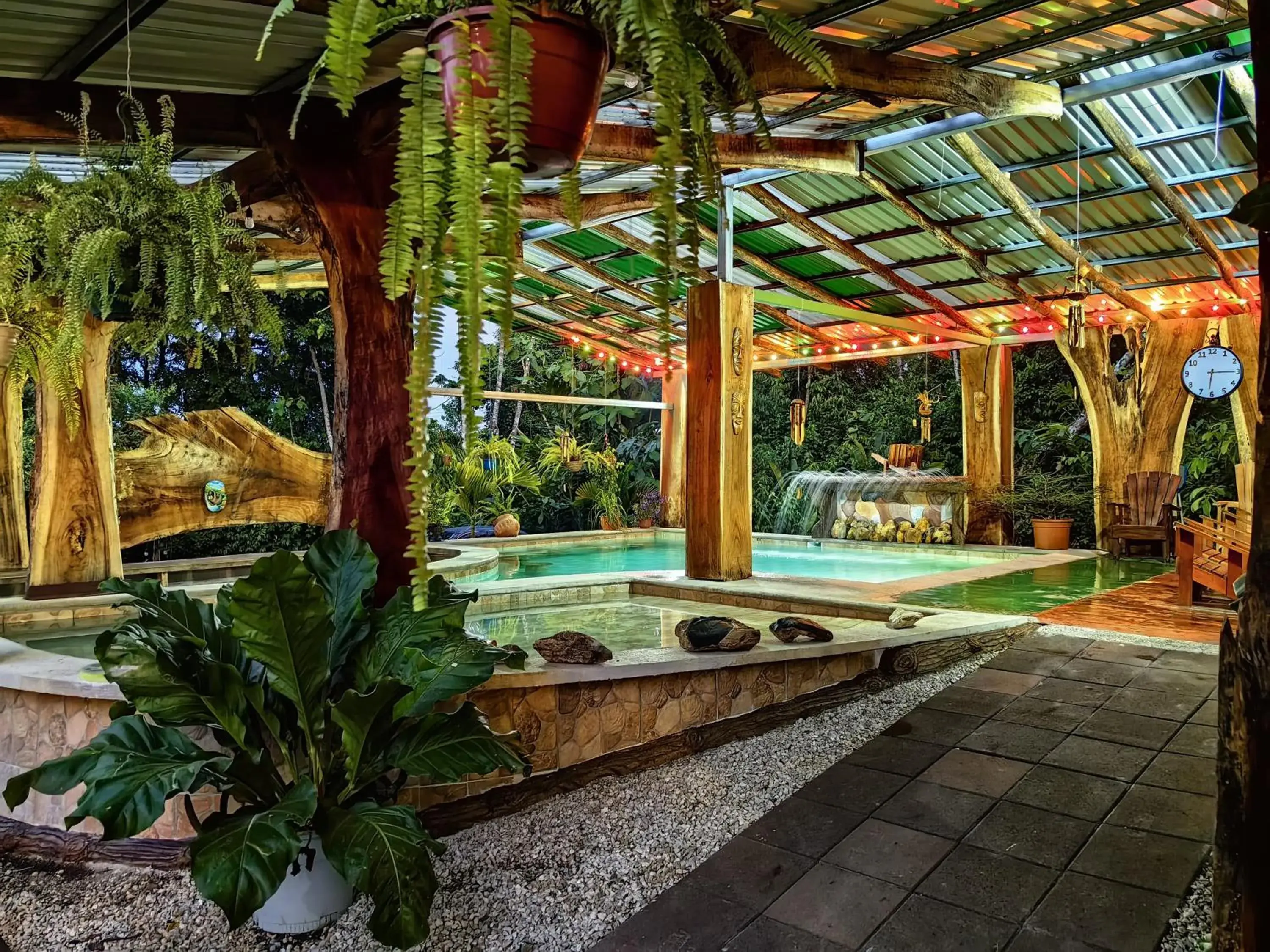 Swimming pool in Arenal Xilopalo Swimming pool in Arenal Xilopalo