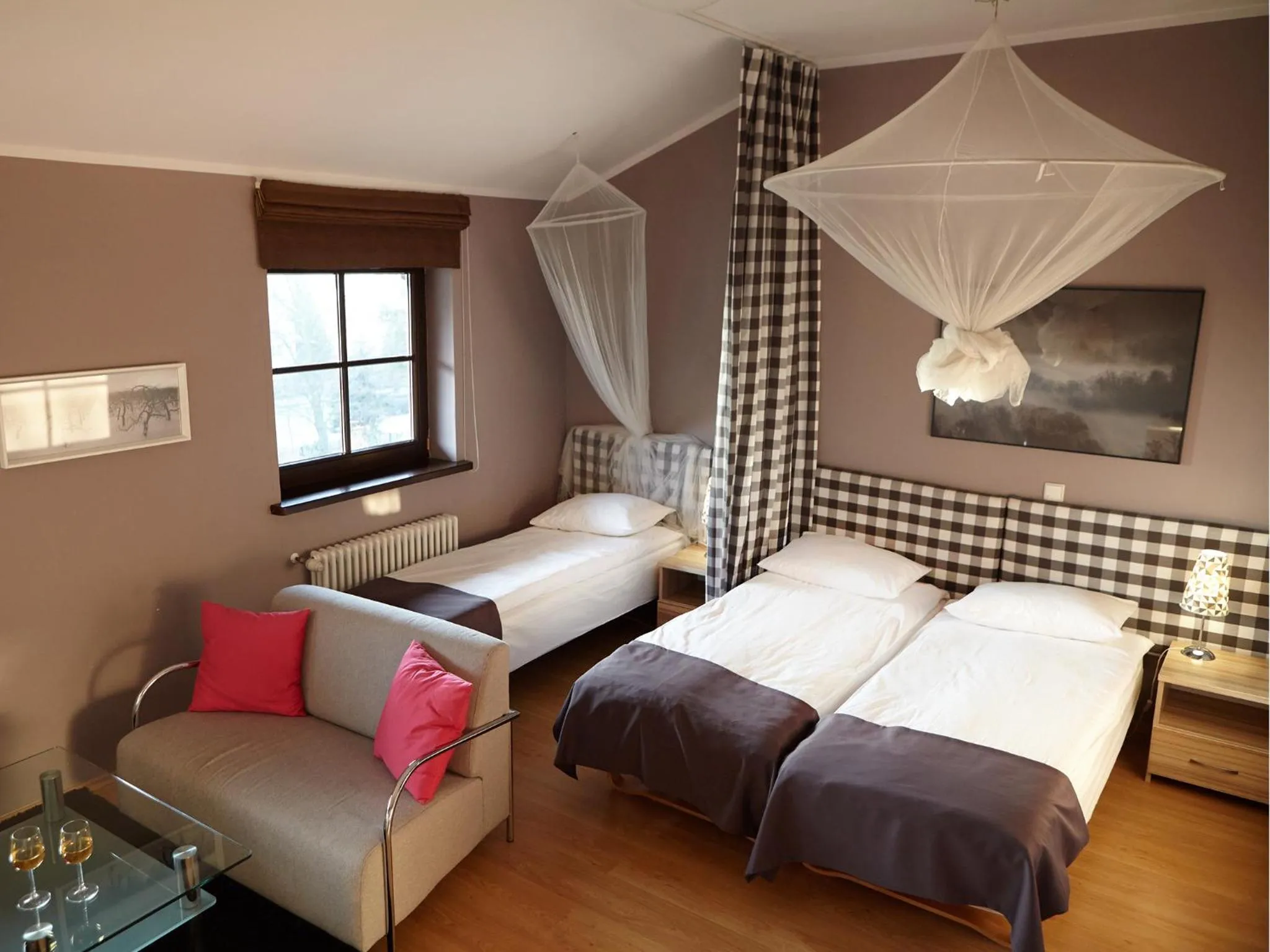 Photo of the whole room, Bed in Pensjonat Pod Jemiołą