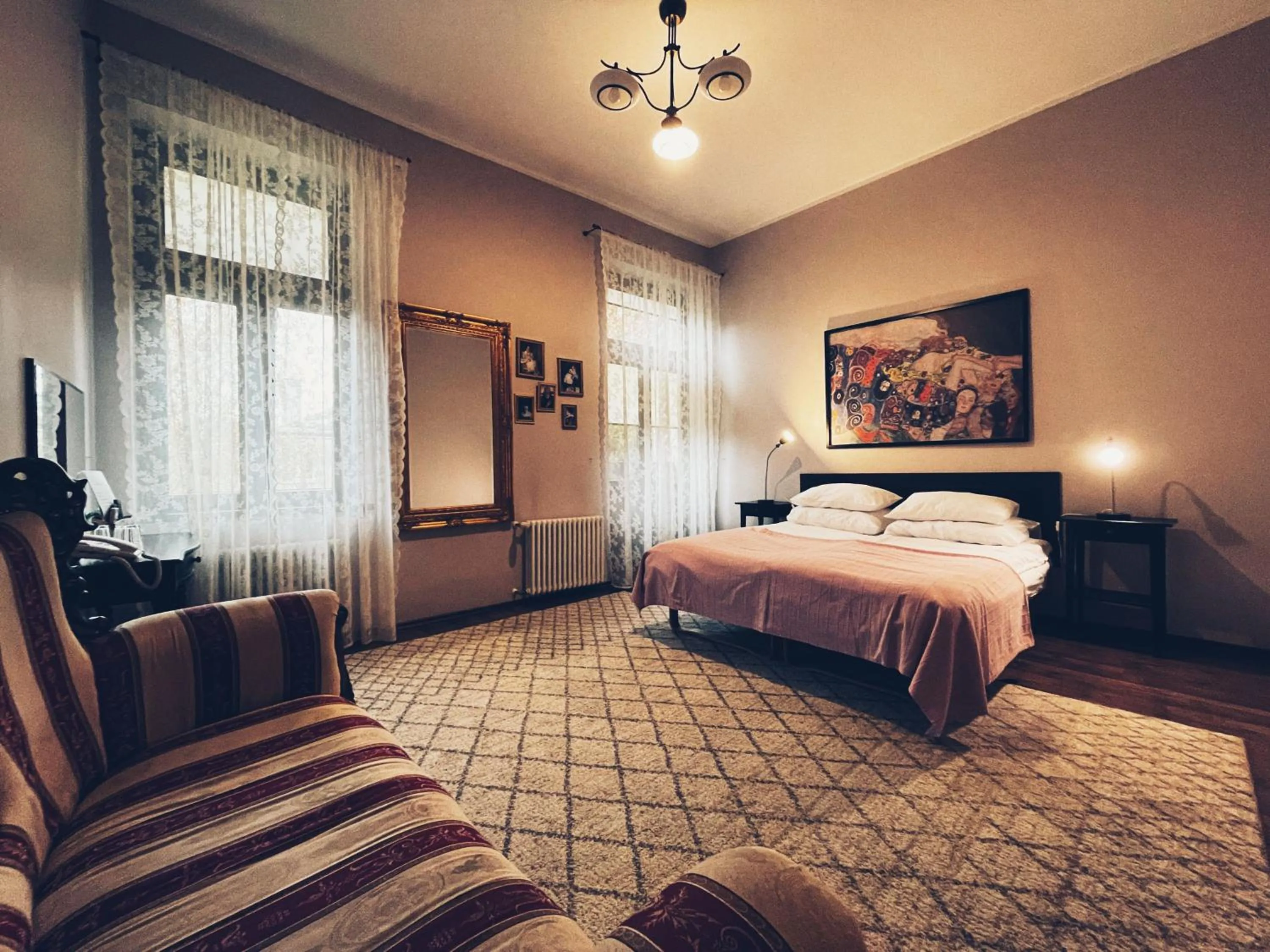 Property building, Bed in Pensjonat Pod Jemiołą