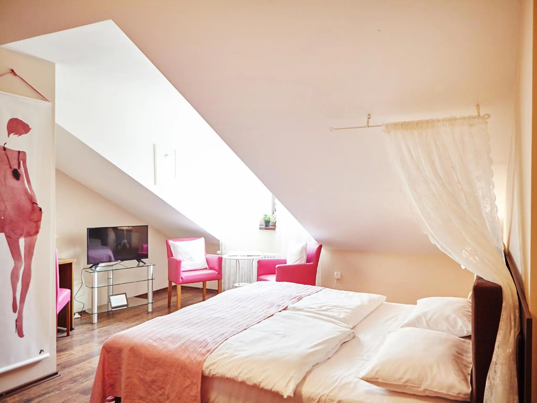 Bed in Pensjonat Pod Jemiołą