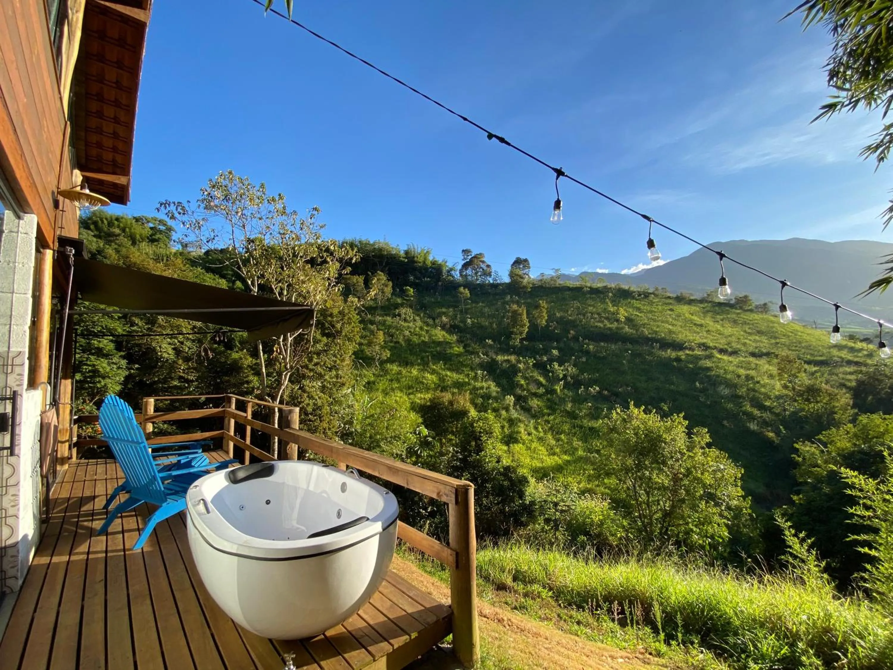 Mountain view in Pousada Sitio Barreirinha