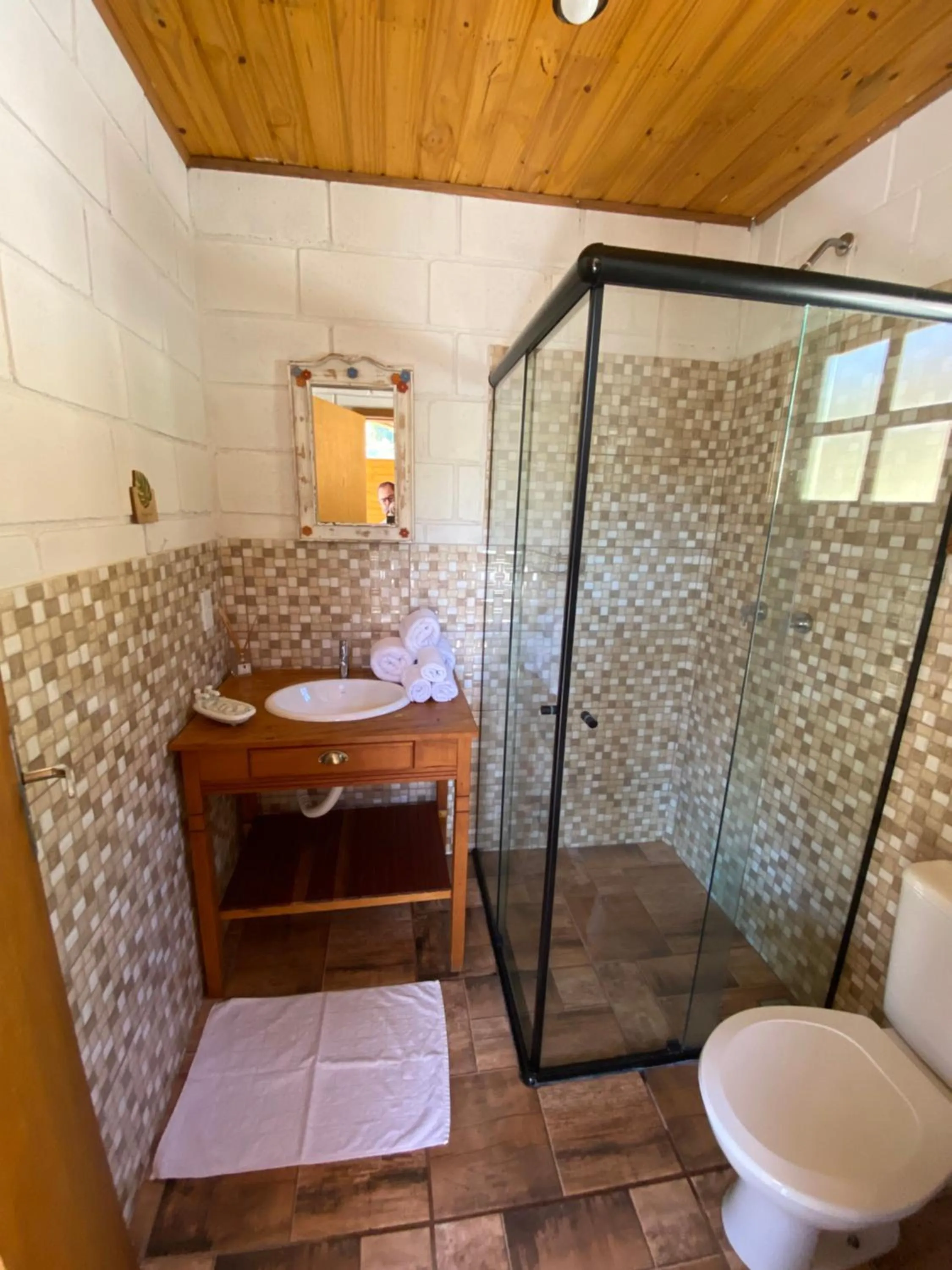 Bathroom in Pousada Sitio Barreirinha