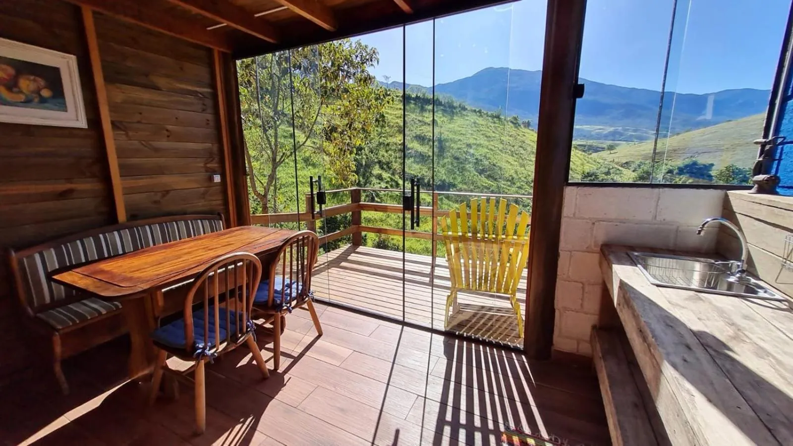 Natural landscape in Pousada Sitio Barreirinha