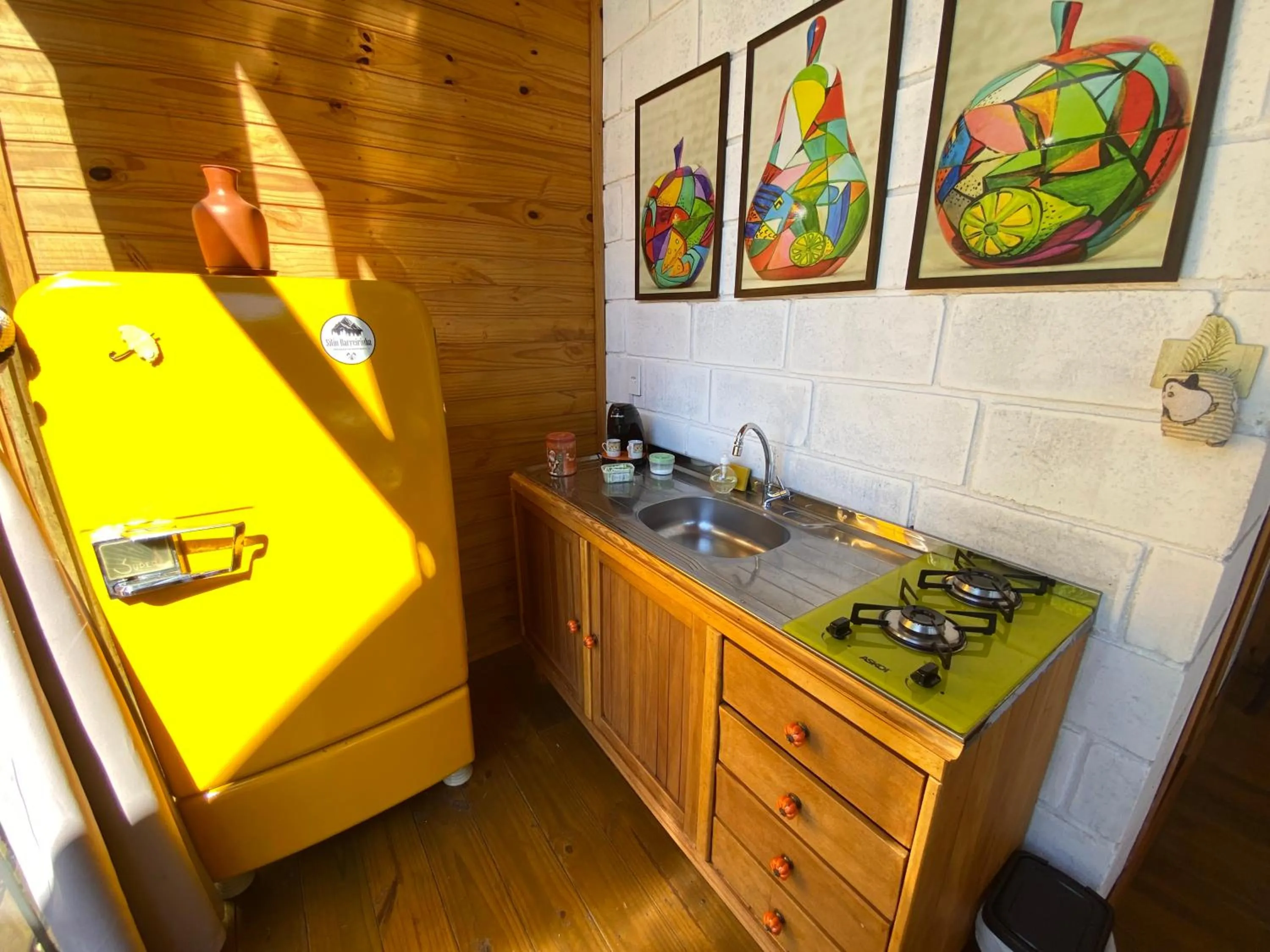 kitchen in Pousada Sitio Barreirinha