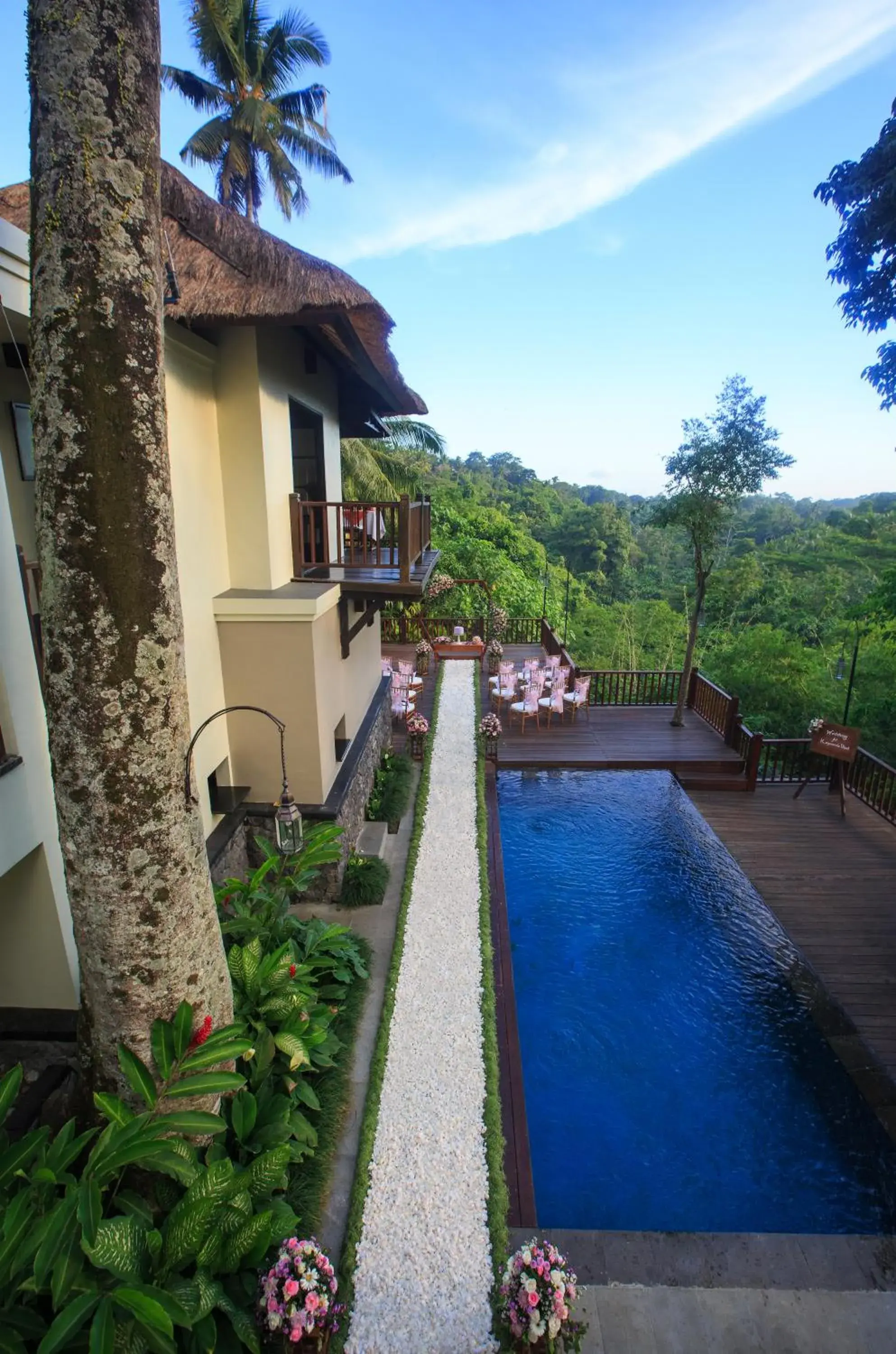Pool view in Kayumanis Ubud Private Villas & Spa Pool view in Kayumanis Ubud Private Villas & Spa