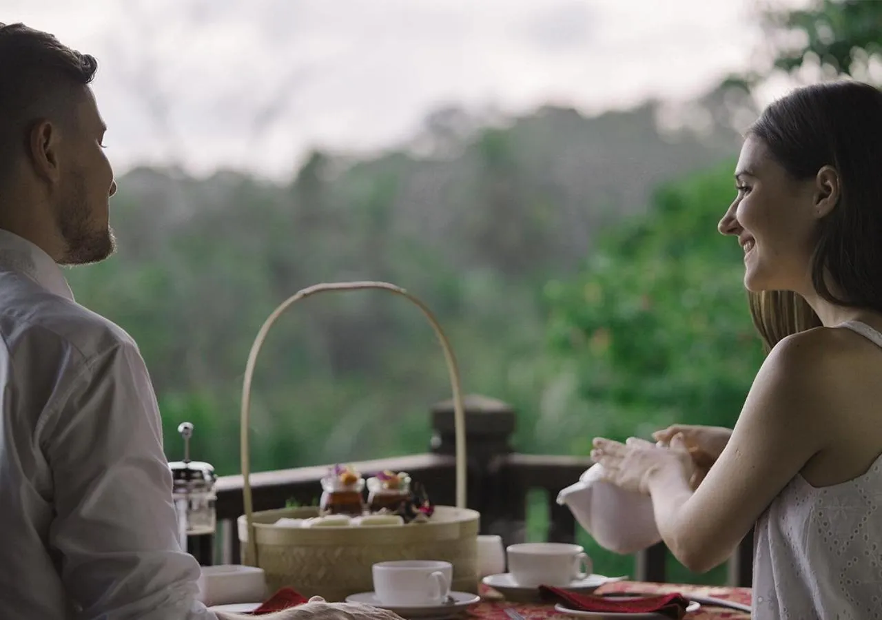 Restaurant/places to eat in Kayumanis Ubud Private Villas & Spa