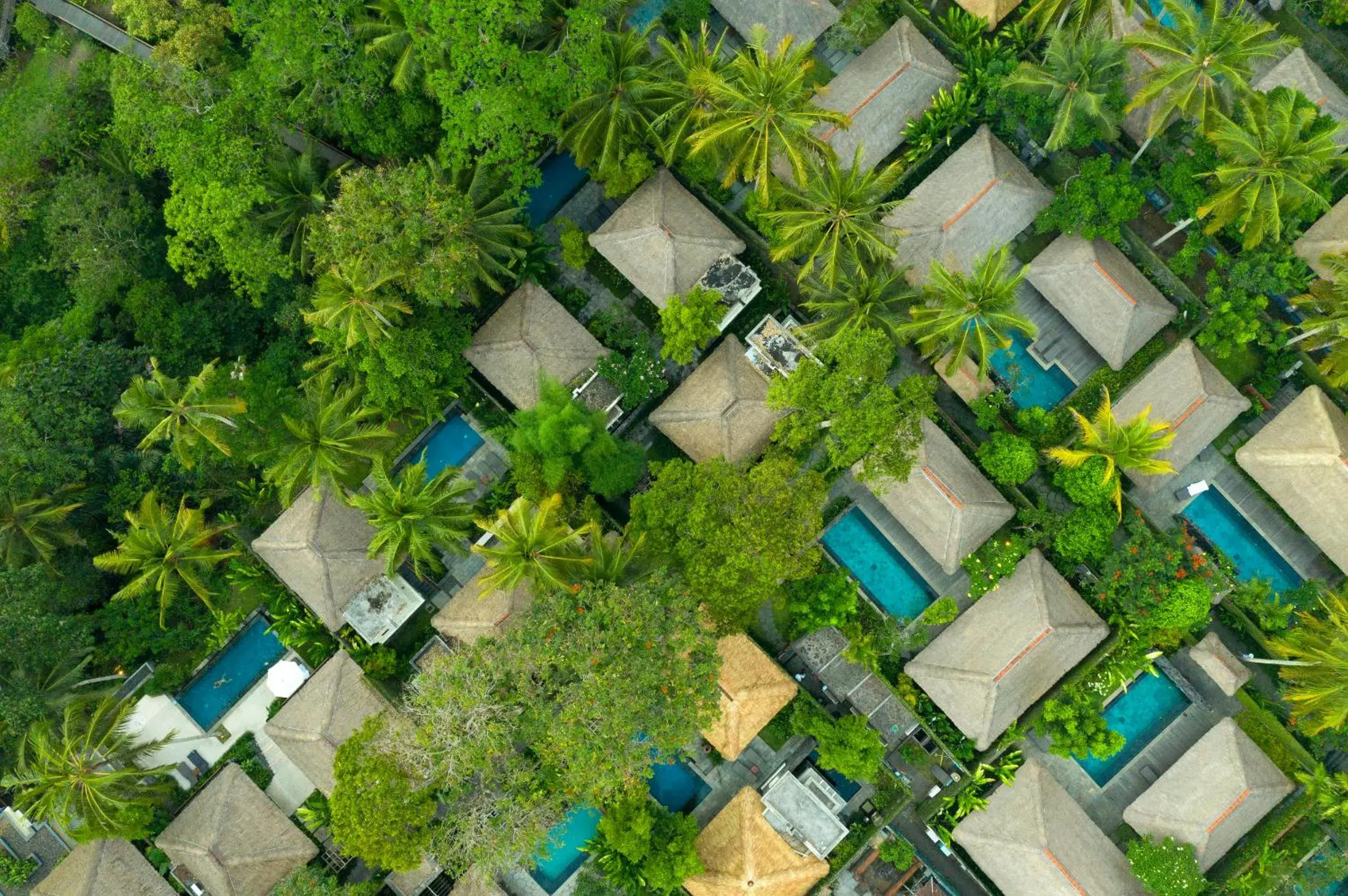 Bird's eye view in Kayumanis Ubud Private Villas & Spa Bird's eye view in Kayumanis Ubud Private Villas & Spa