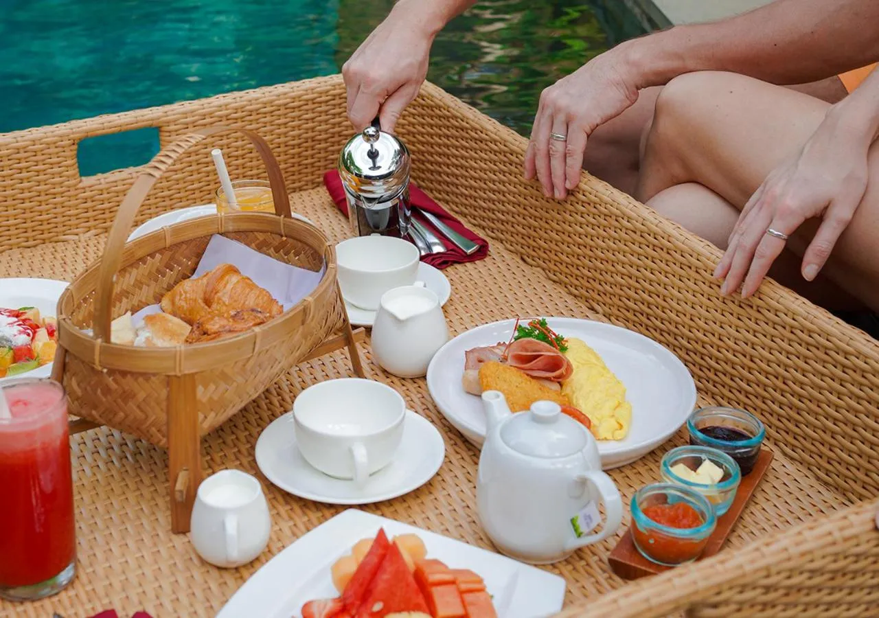 Breakfast in Kayumanis Ubud Private Villas & Spa