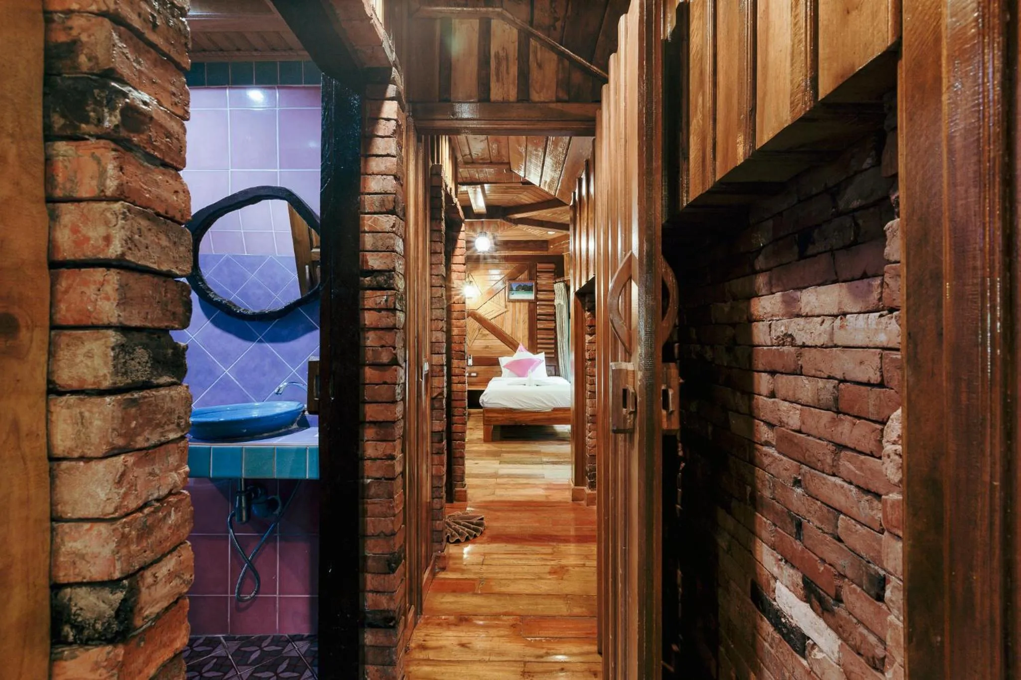 Bed in Phu Pha Aonang Resort & Spa