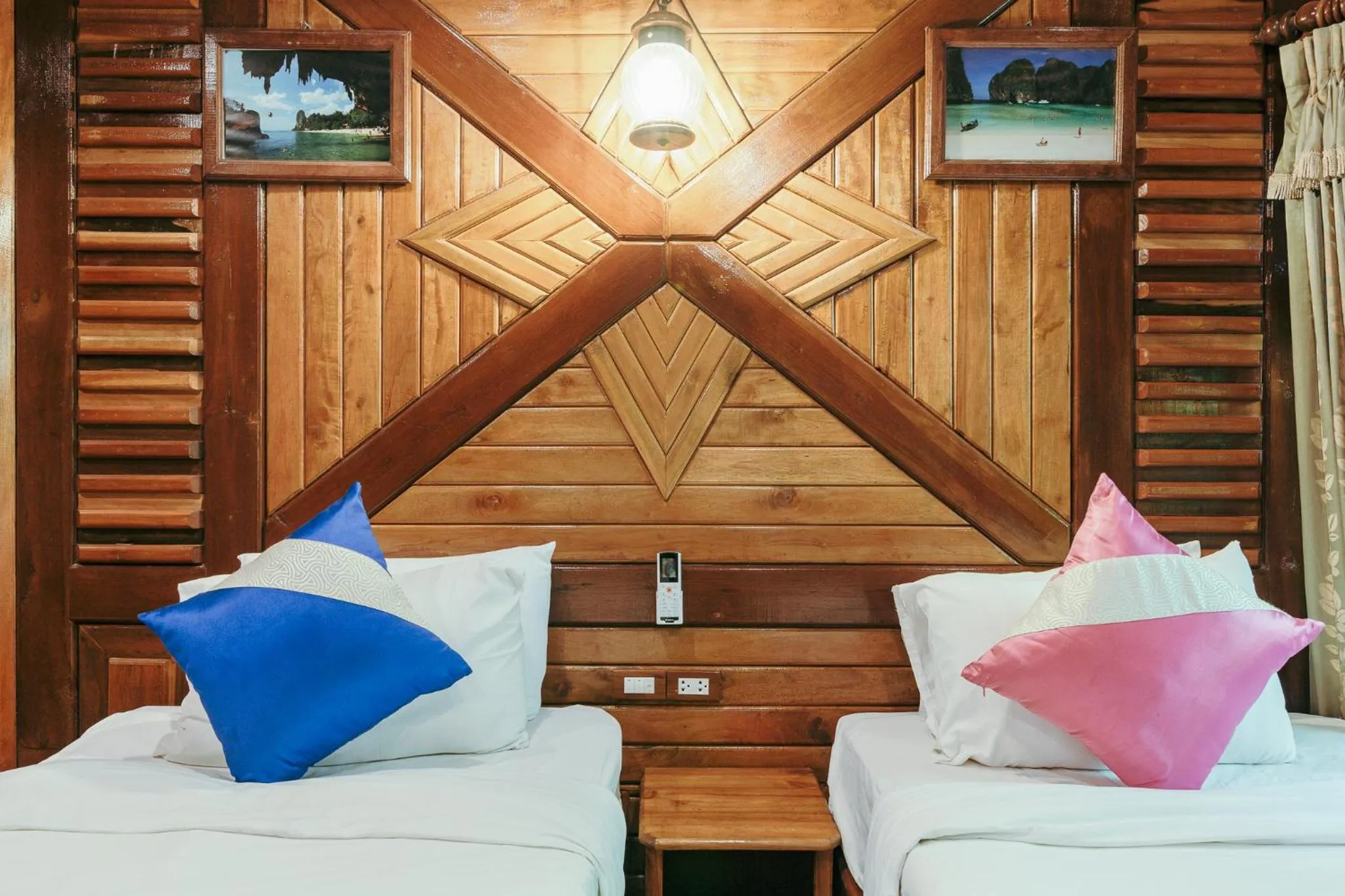 Bed in Phu Pha Aonang Resort & Spa