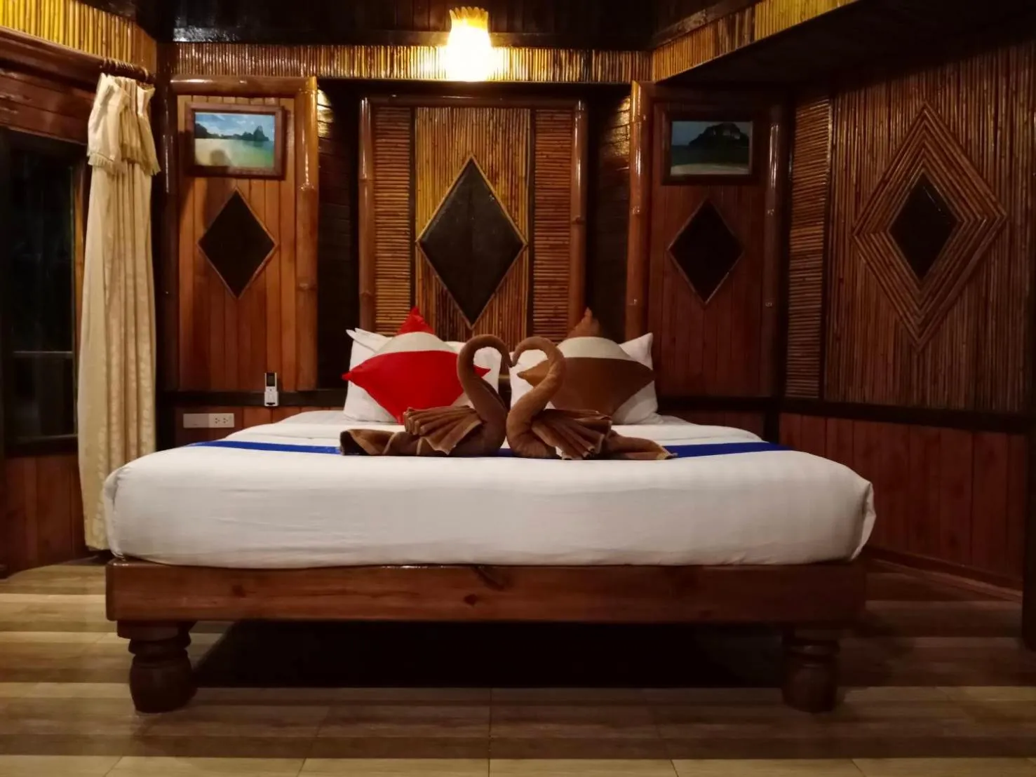 Bed in Phu Pha Aonang Resort & Spa