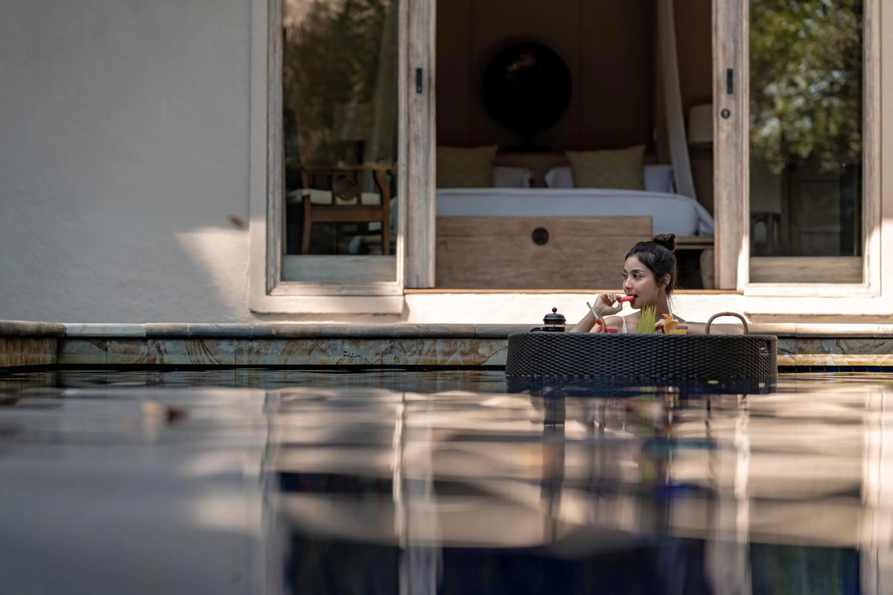 Swimming pool in Kayumanis Sanur Private Villa and Spa