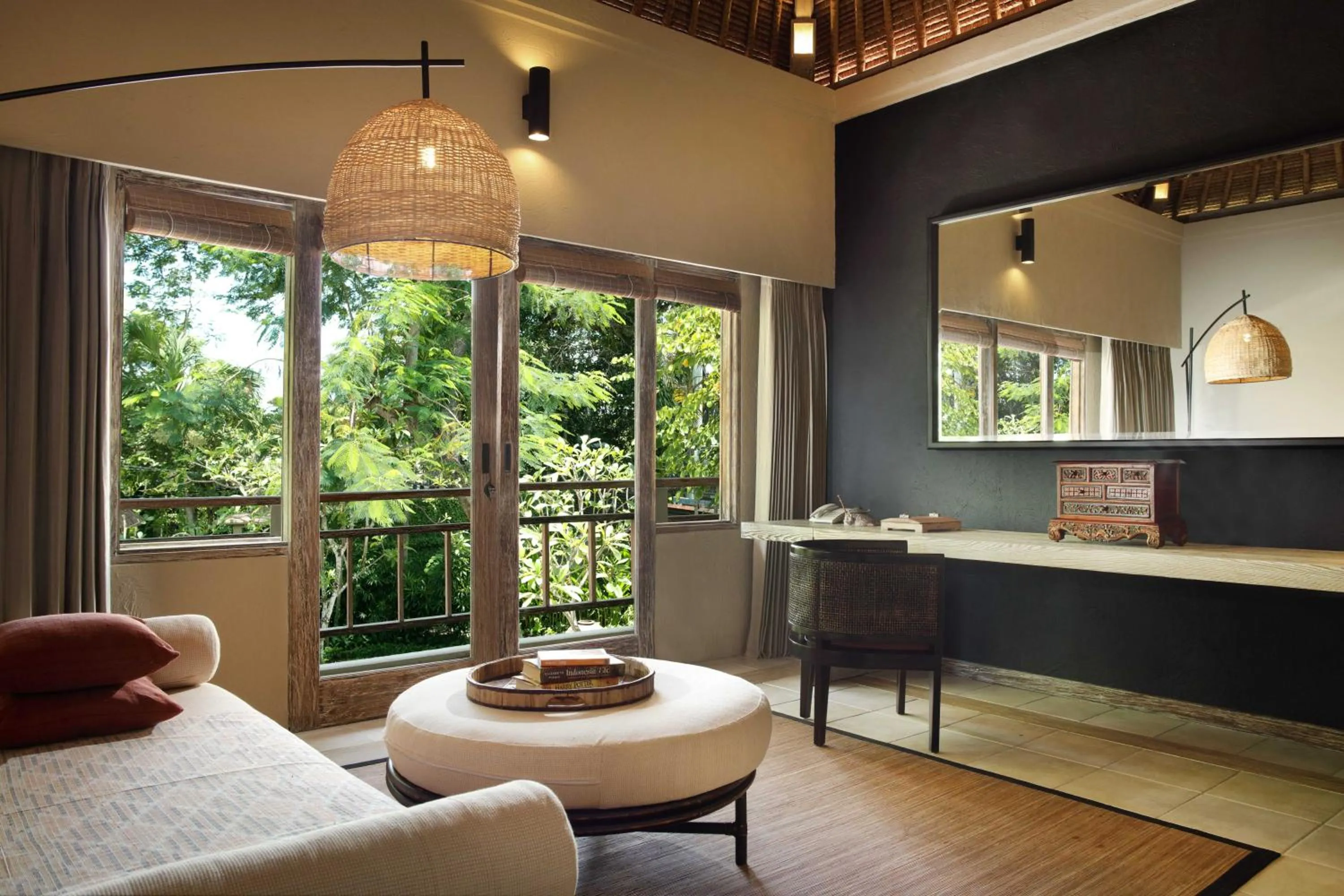 Seating area in Kayumanis Sanur Private Villa and Spa