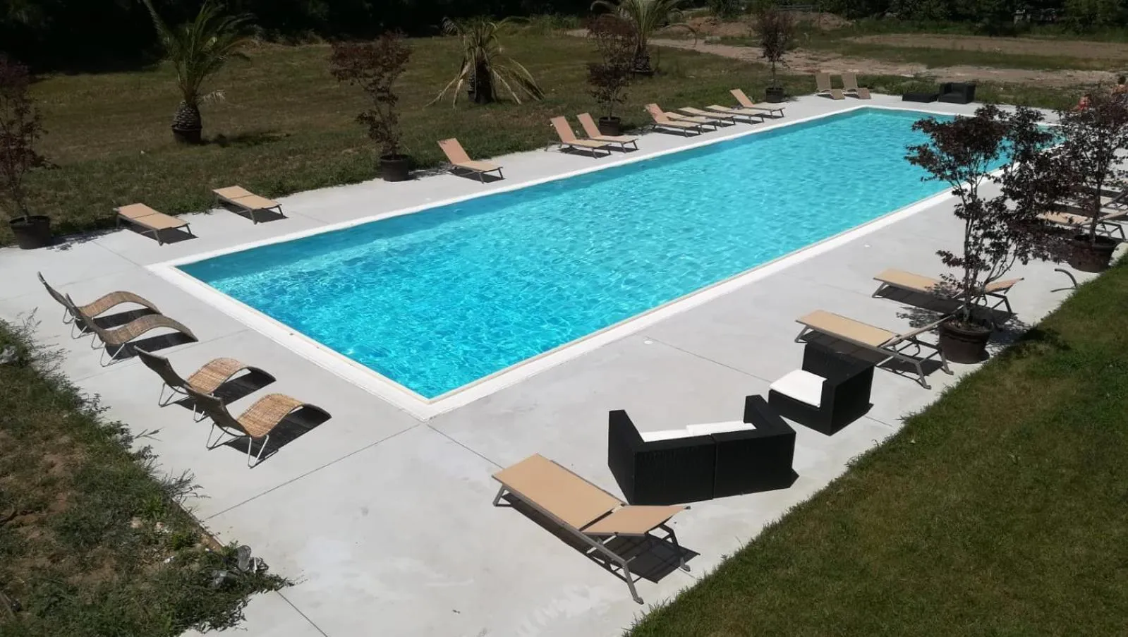 Pool view in Agriturismo Dolce Luna