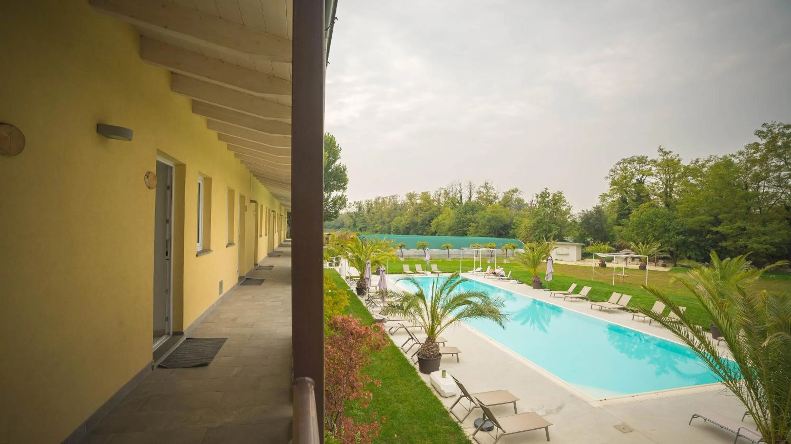 Pool view in Agriturismo Dolce Luna