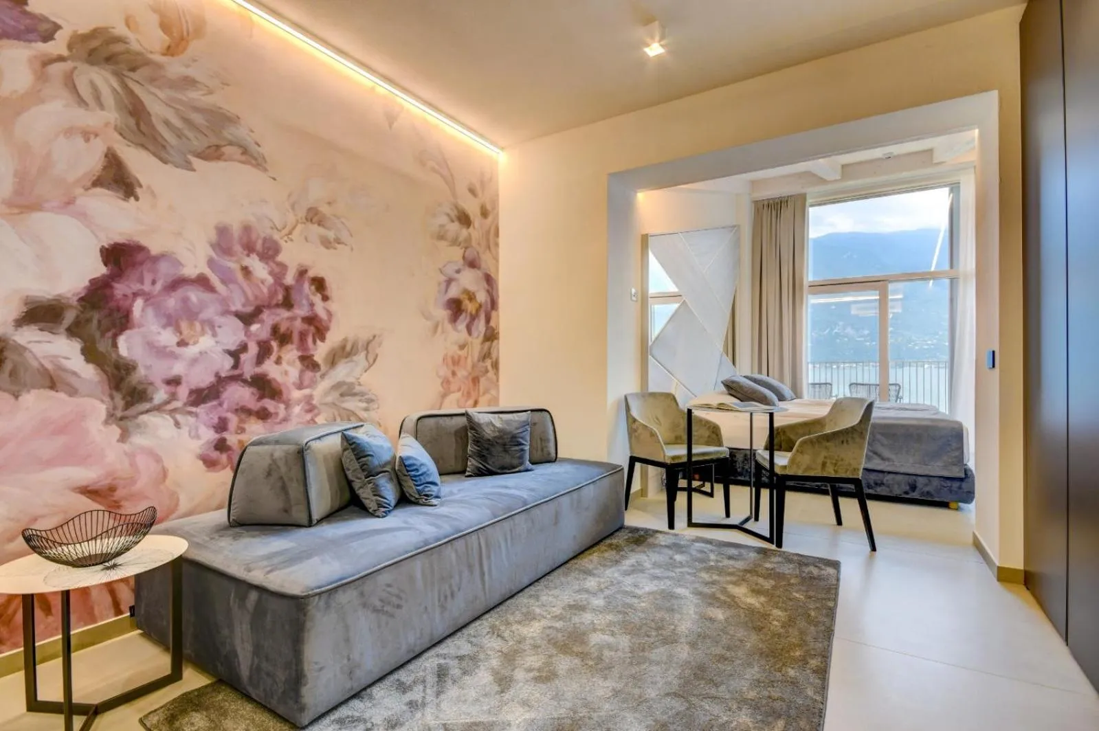 Living room in Hotel Du Lac