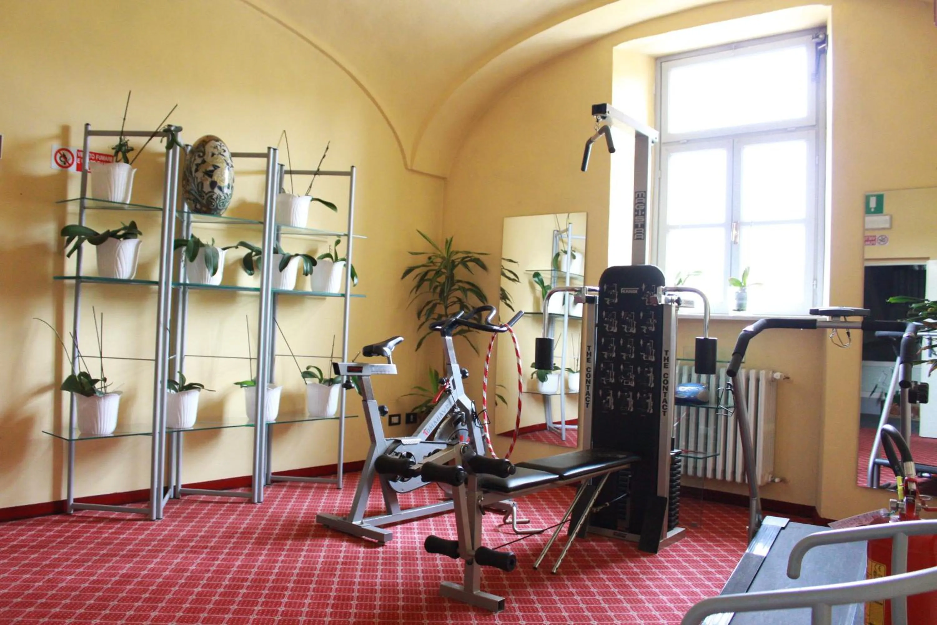 Fitness centre/facilities in Hotel Portici