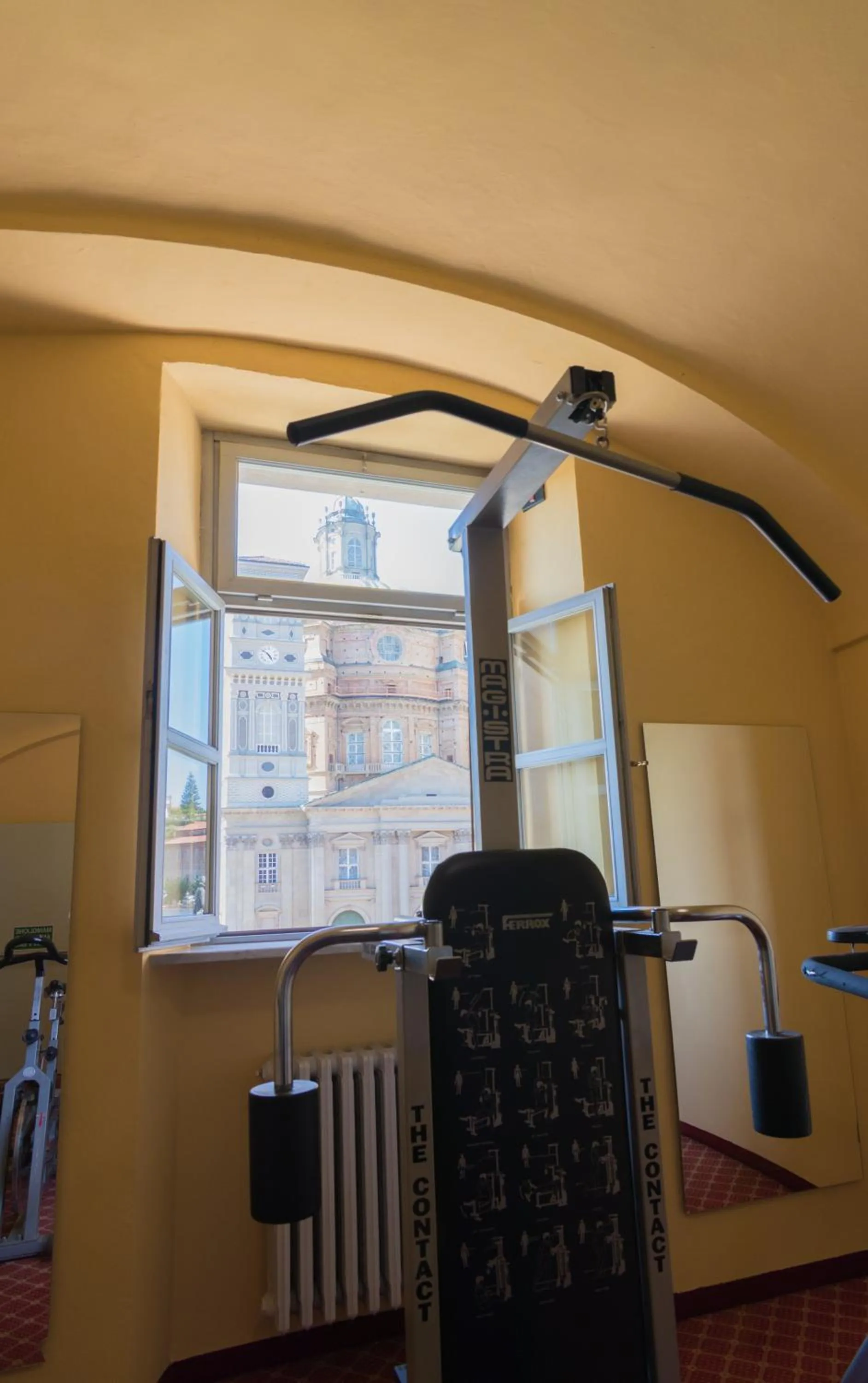 Fitness centre/facilities in Hotel Portici