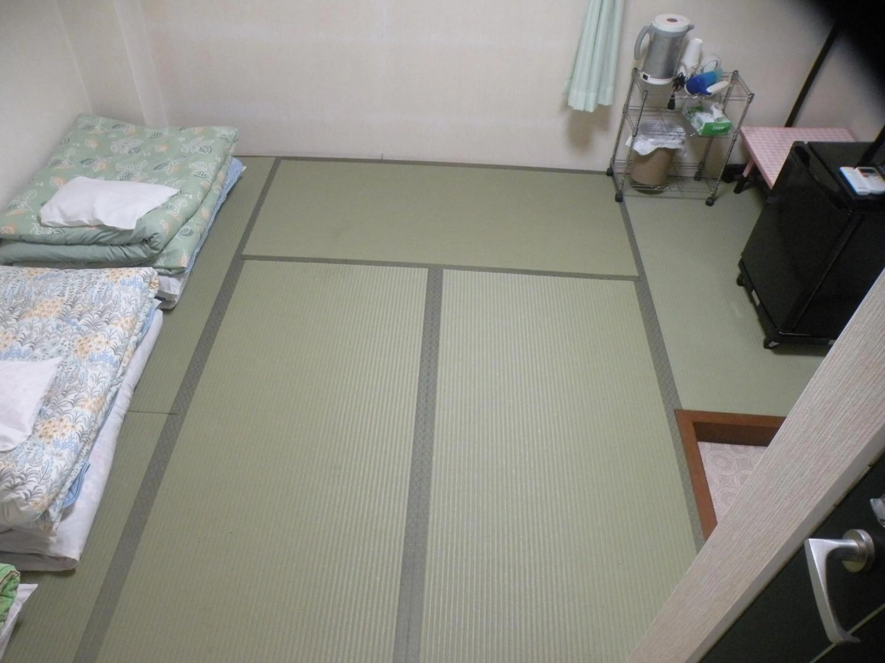 Bed in Business Hotel Minshuku Minato