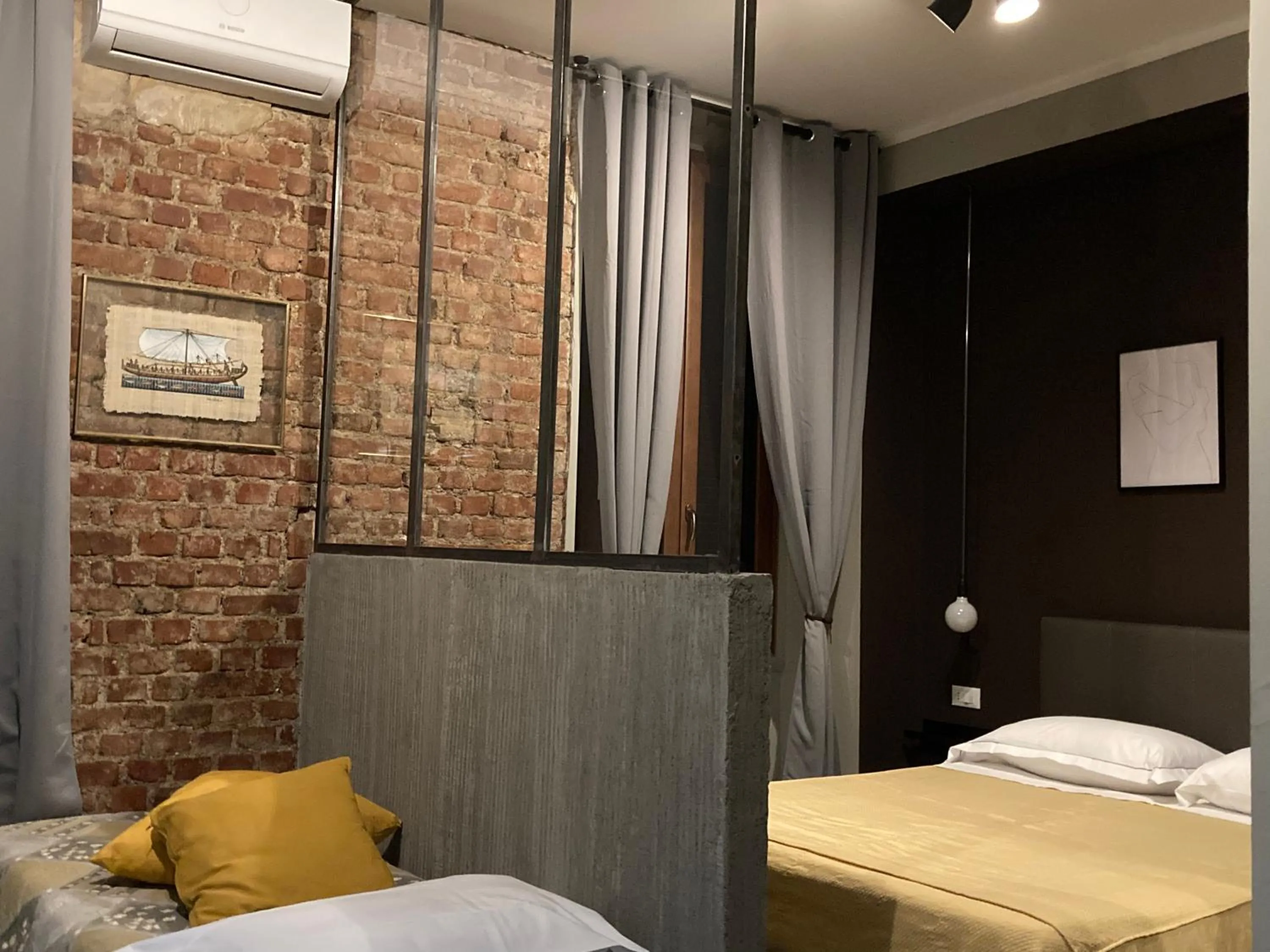 Bed in Hotel Calypso