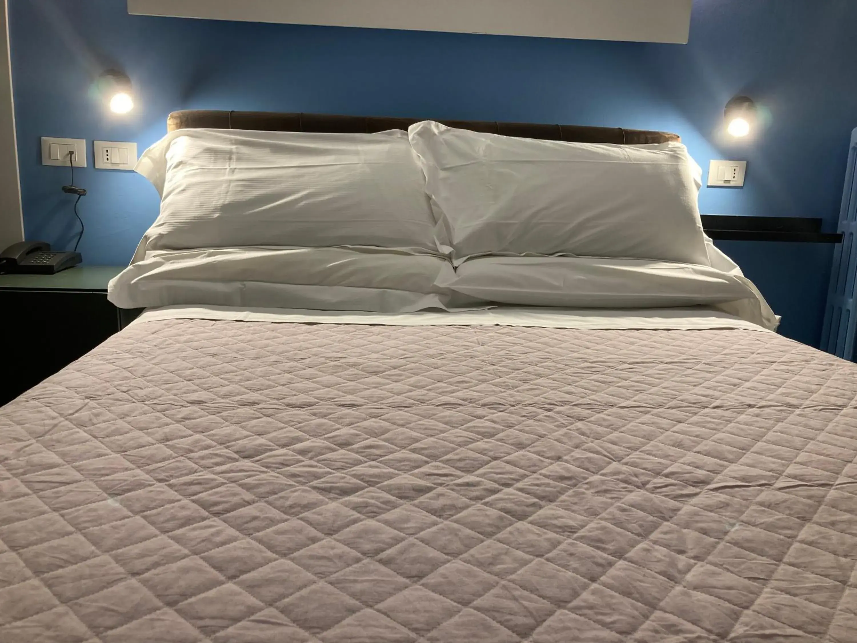 Bed in Hotel Calypso Bed in Hotel Calypso