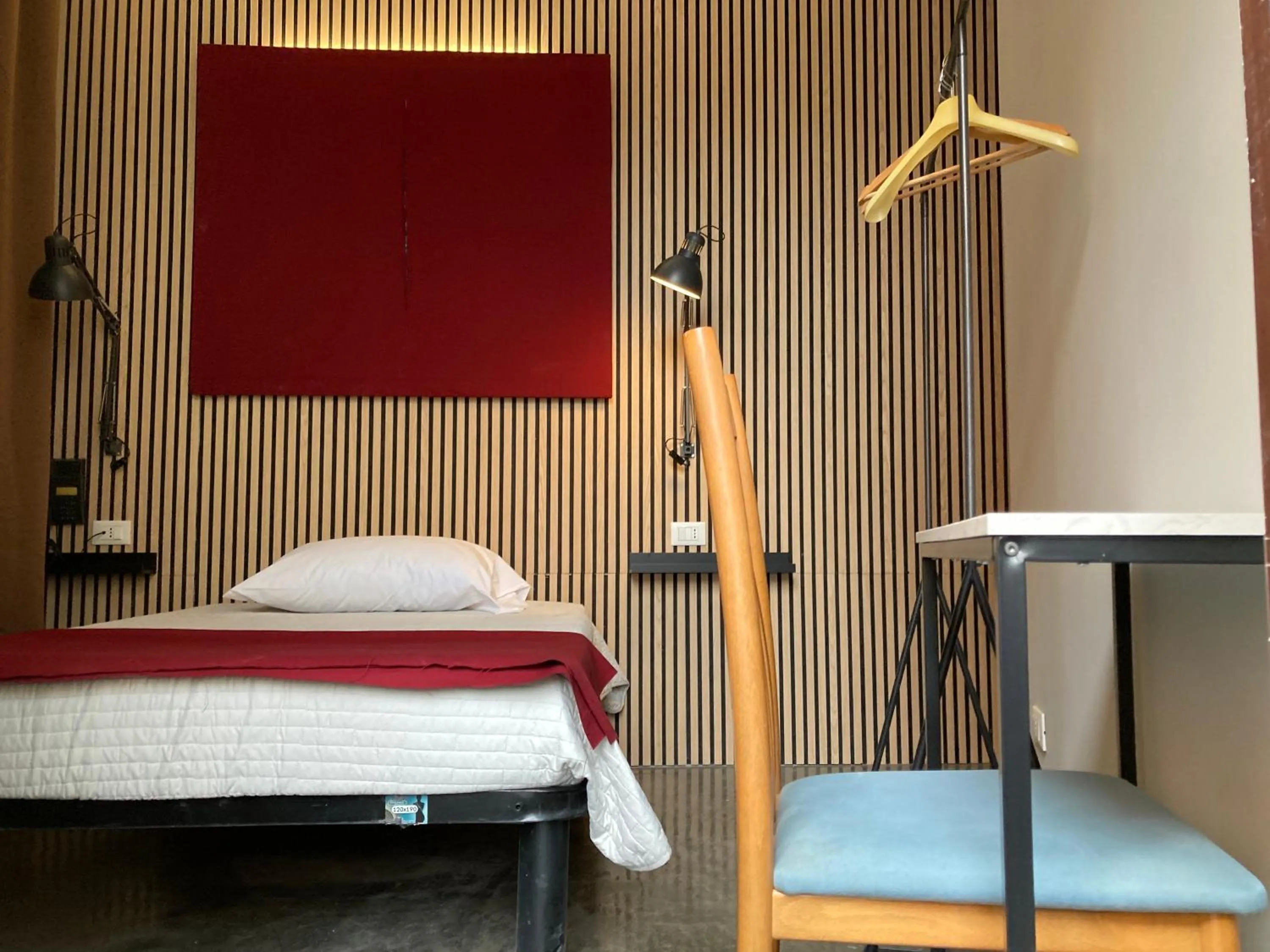 Bed in Hotel Calypso