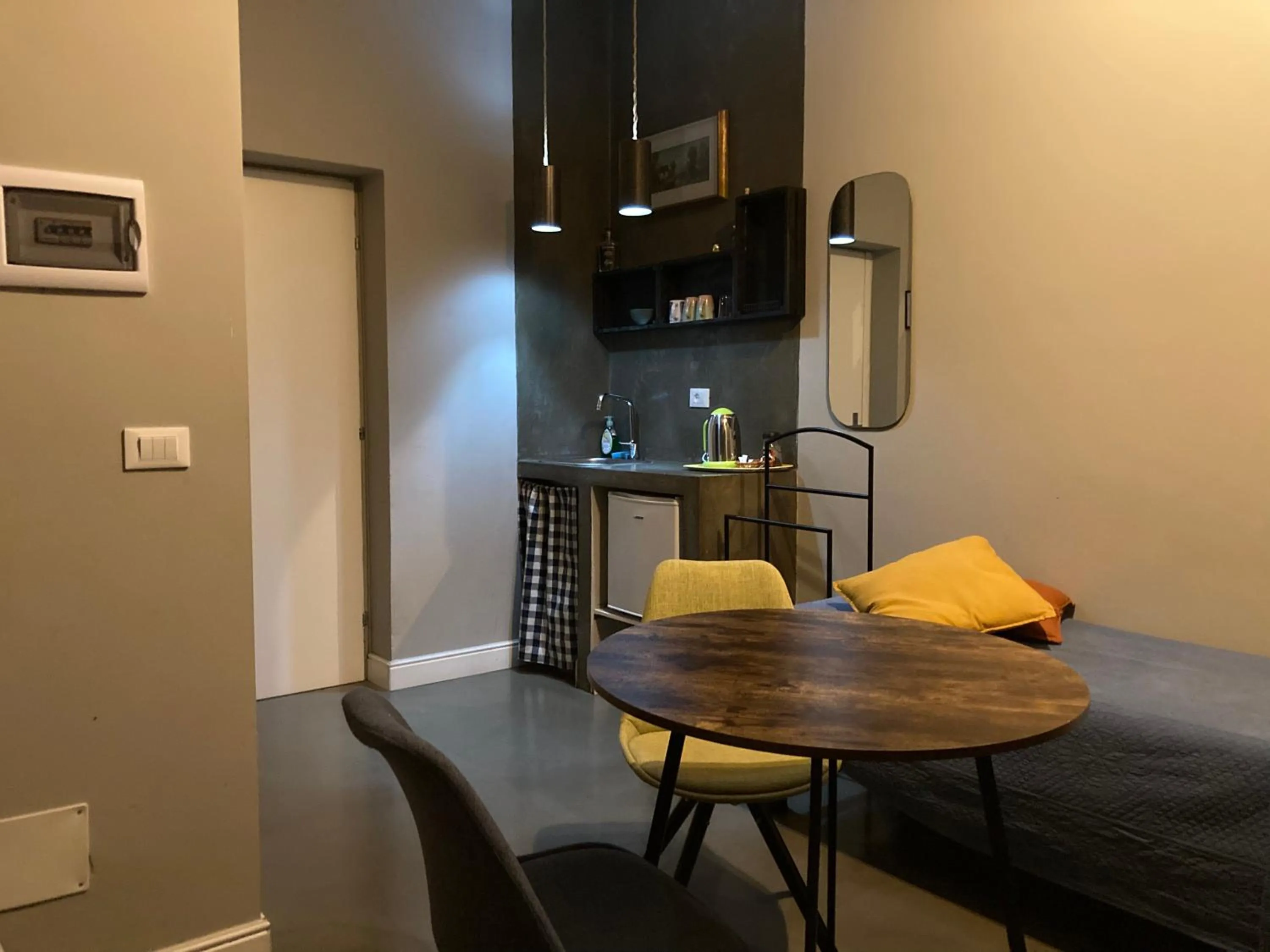 Bed in Hotel Calypso