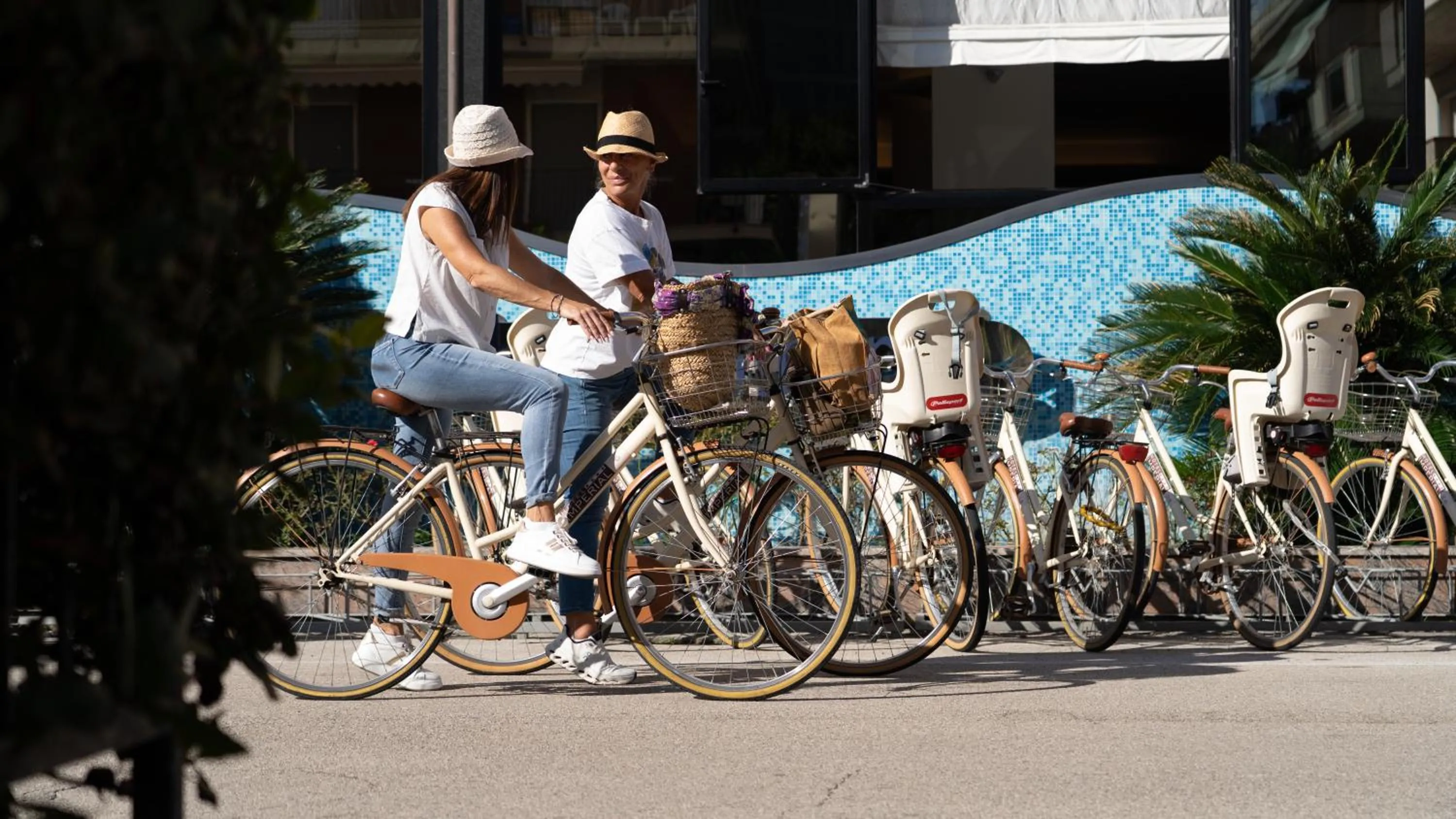 Cycling in Hotel Imperial