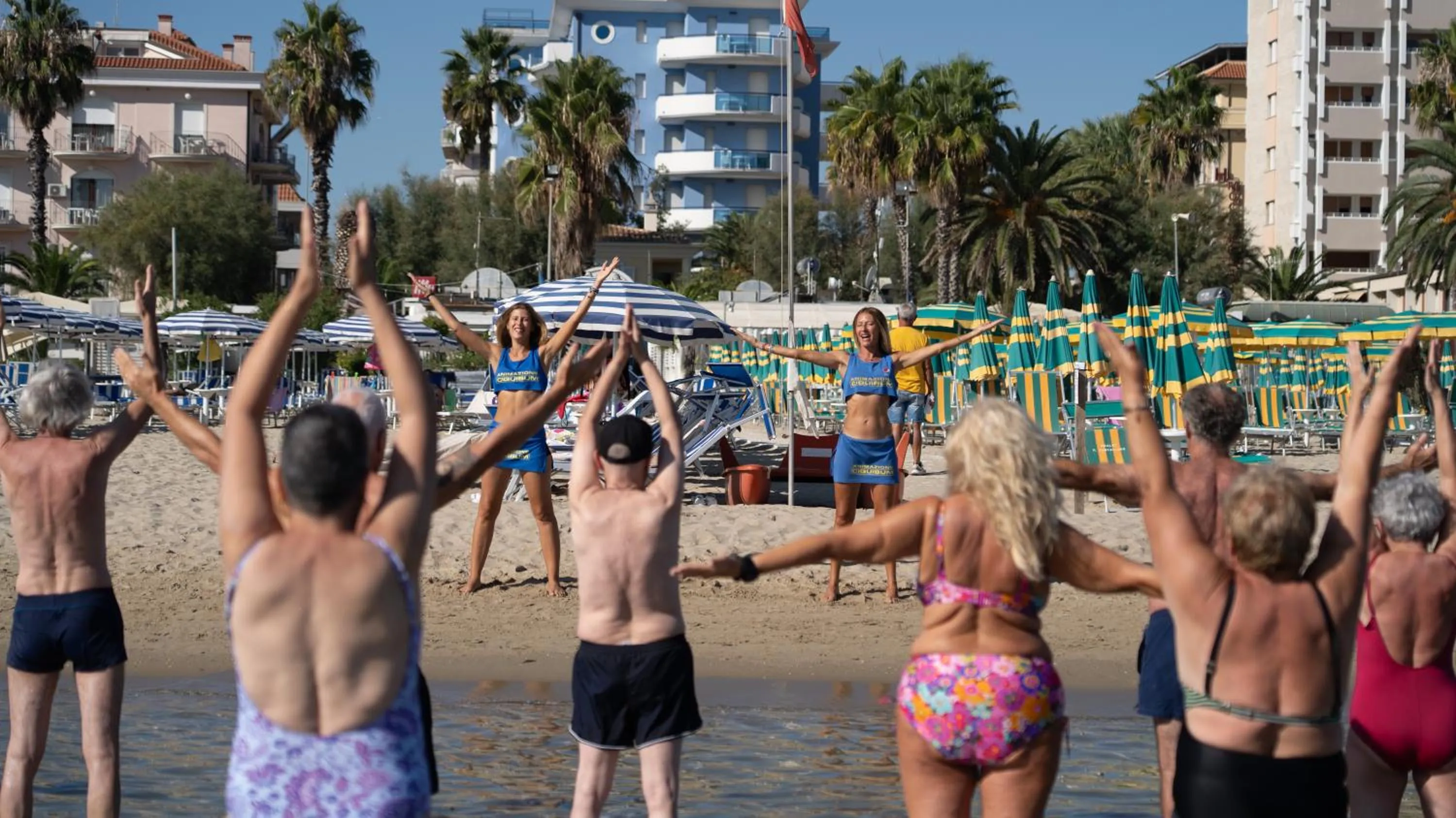 Beach in Hotel Imperial