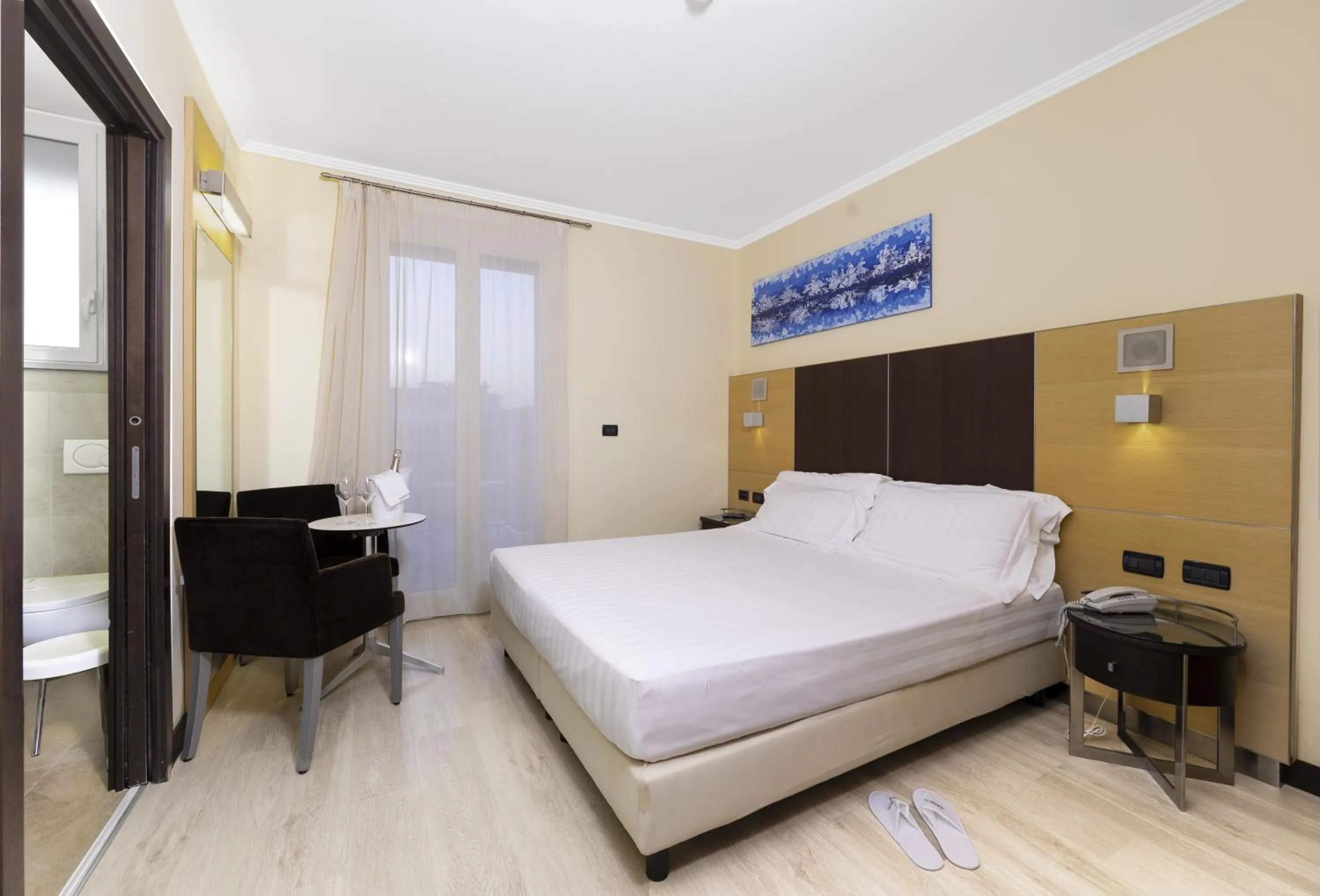 Bed in Hotel Imperial