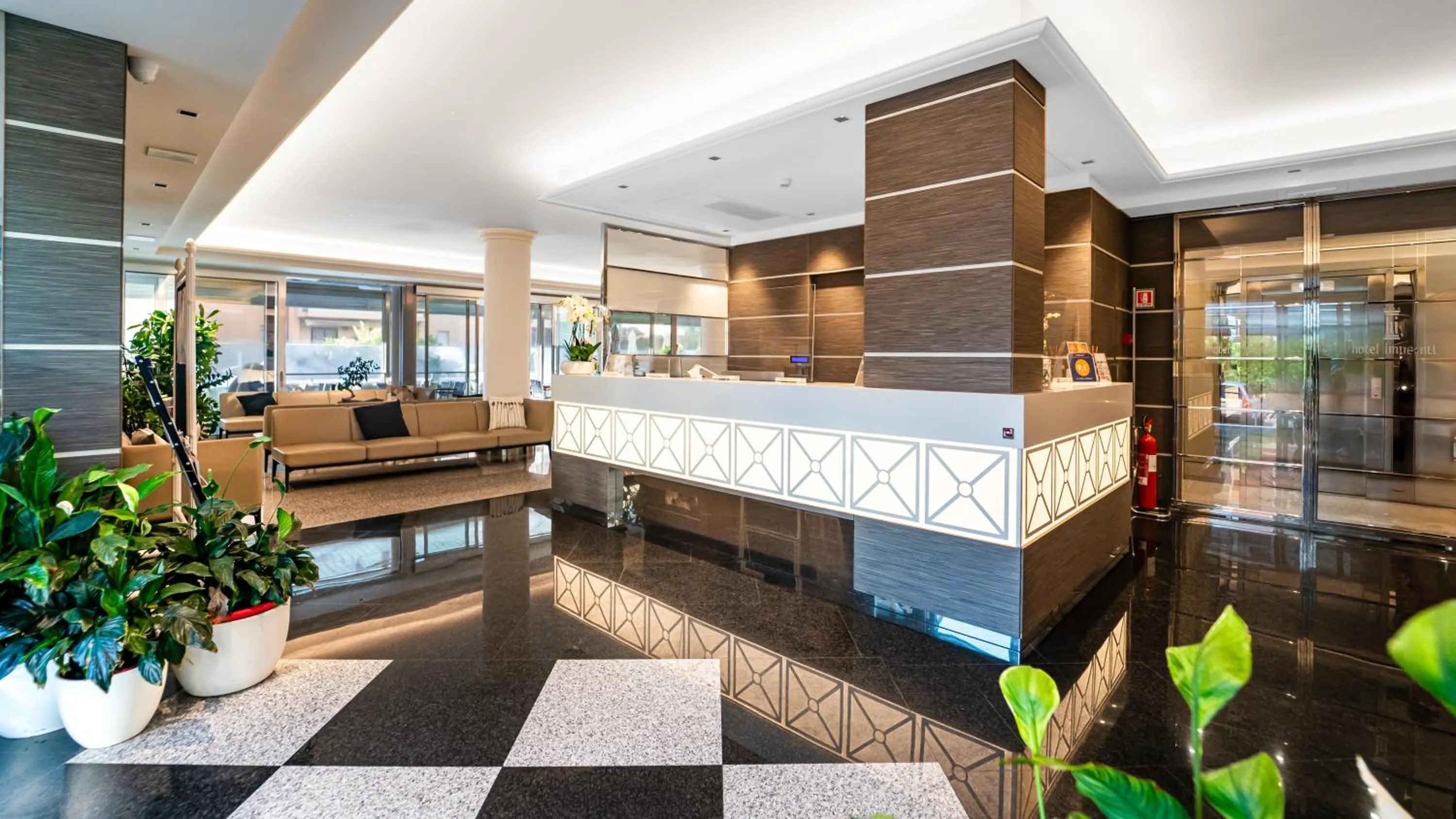 Lobby or reception in Hotel Imperial