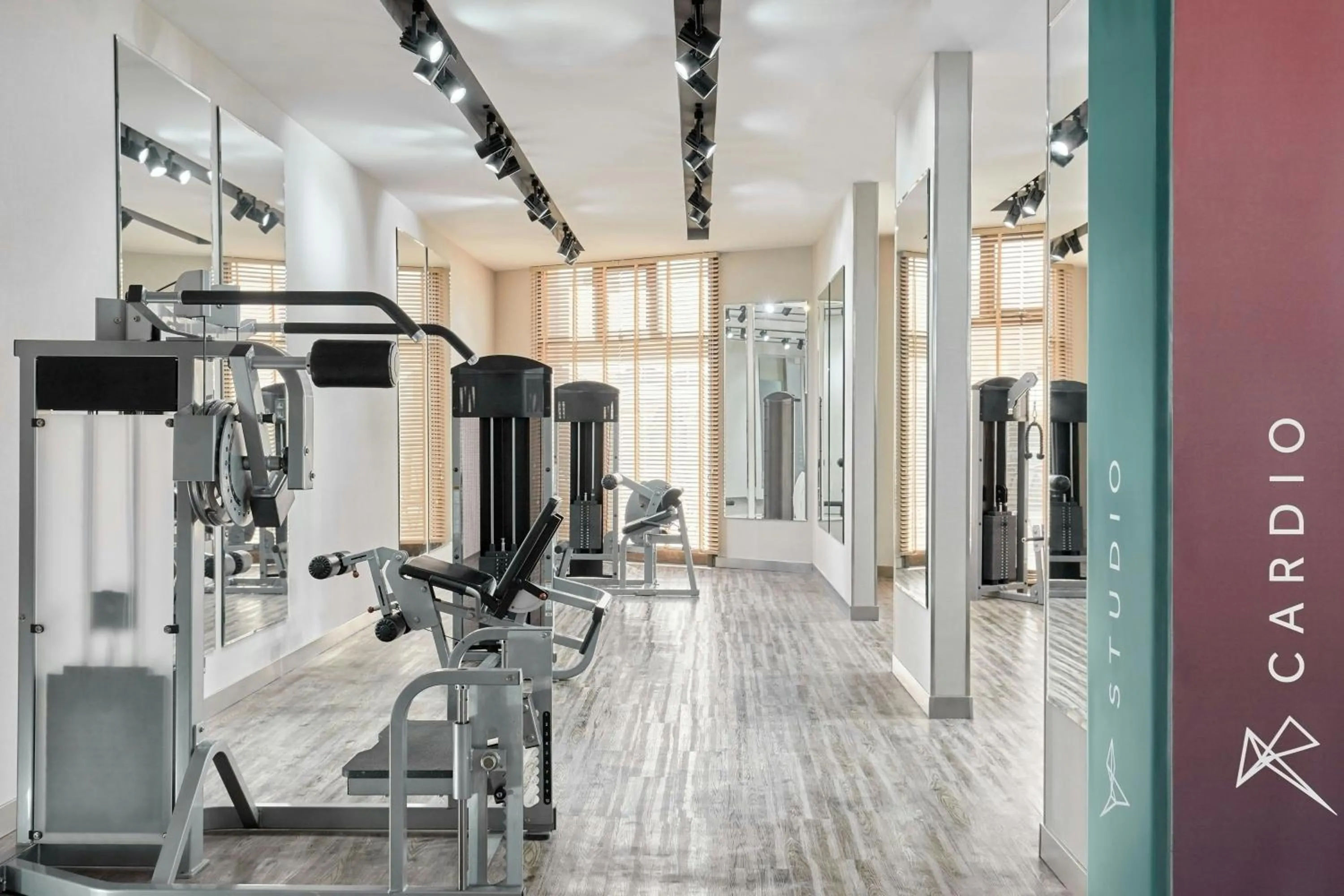 Fitness centre/facilities in Riyadh Airport Marriott Hotel