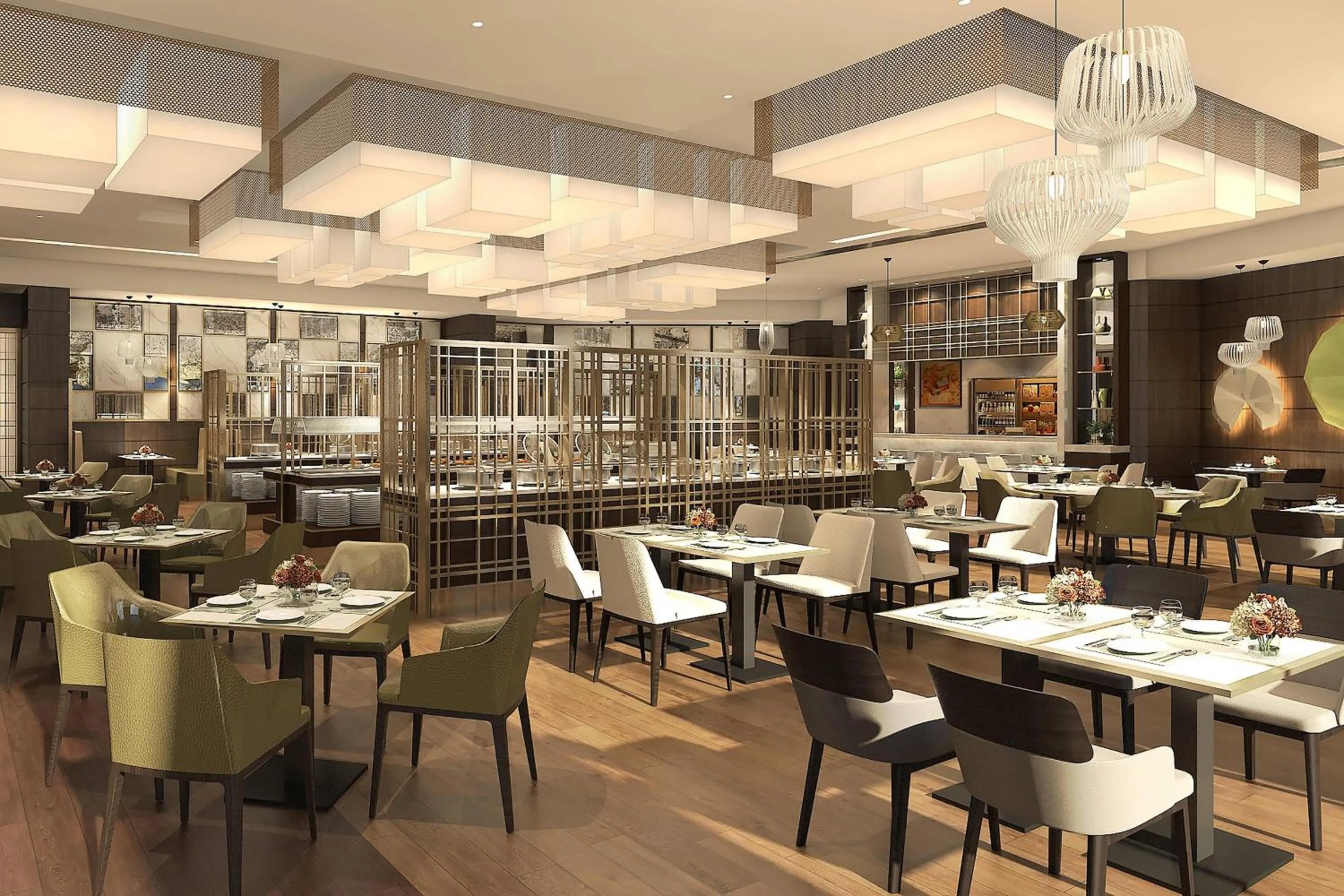 Restaurant/places to eat in Riyadh Airport Marriott Hotel