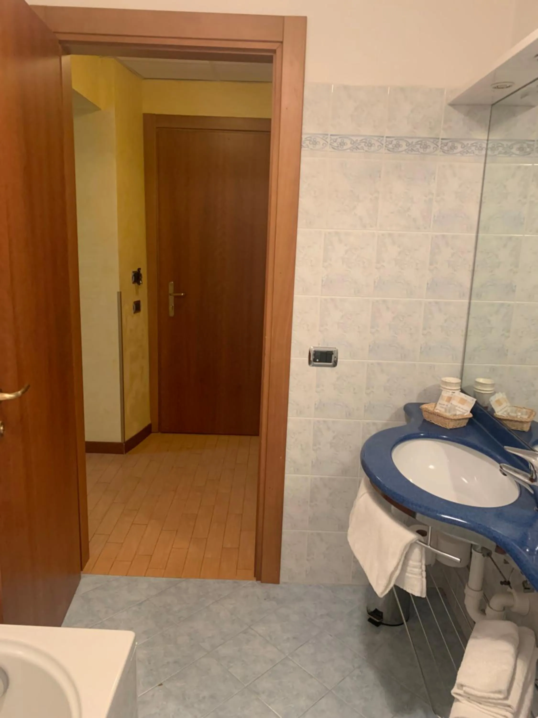 Bathroom in Hotel La Bussola