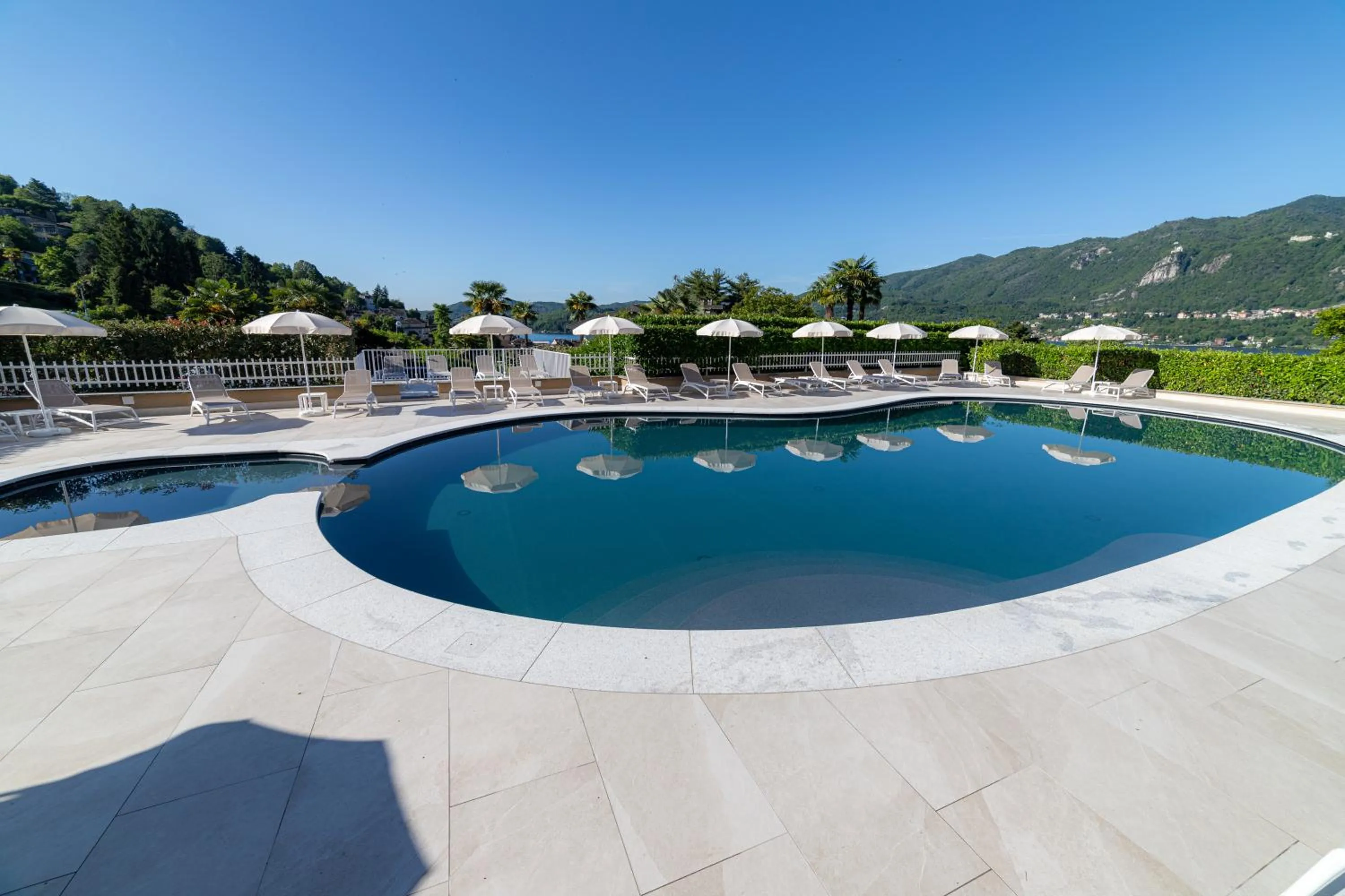 Swimming pool in Hotel La Bussola