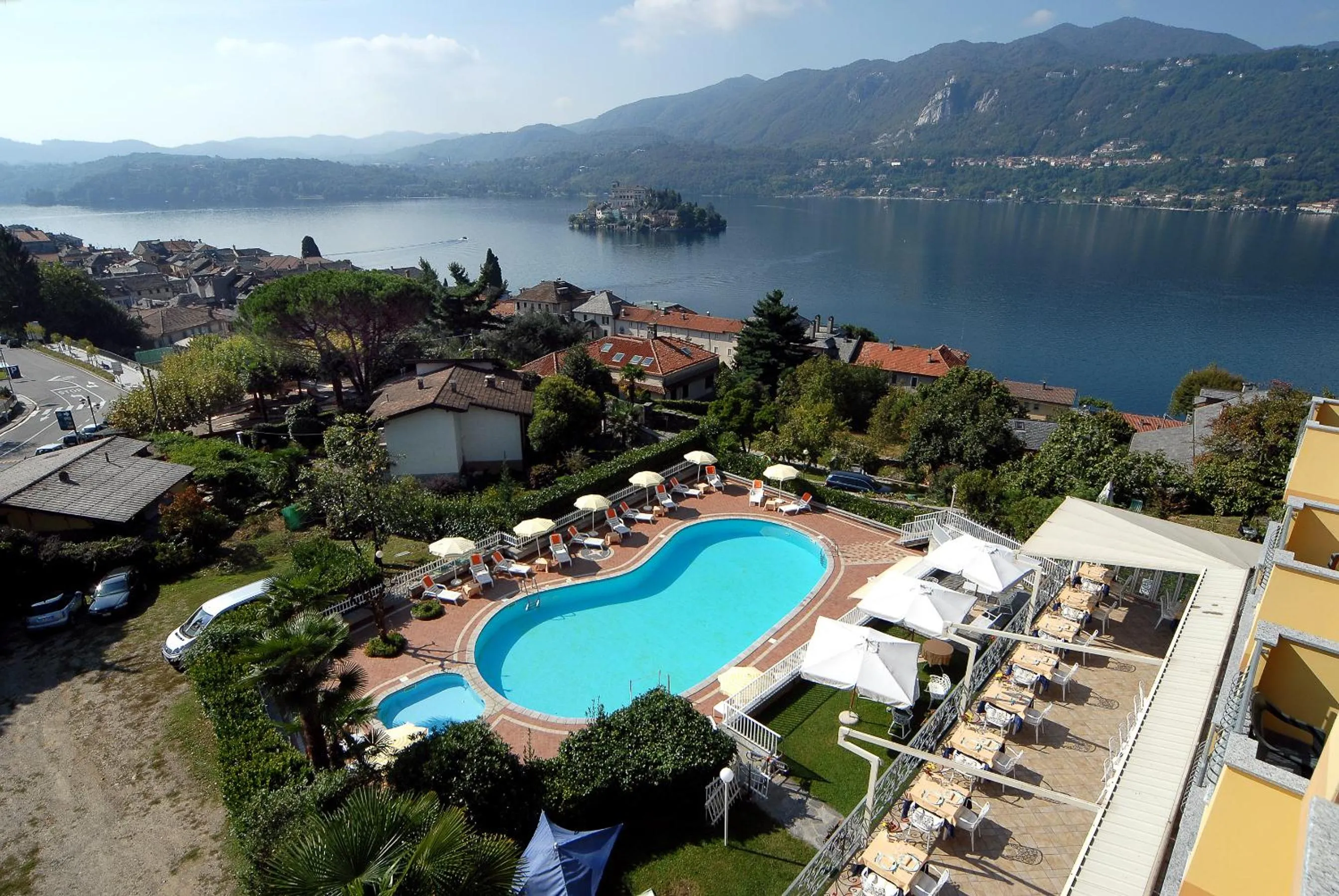 Bird's eye view in Hotel La Bussola