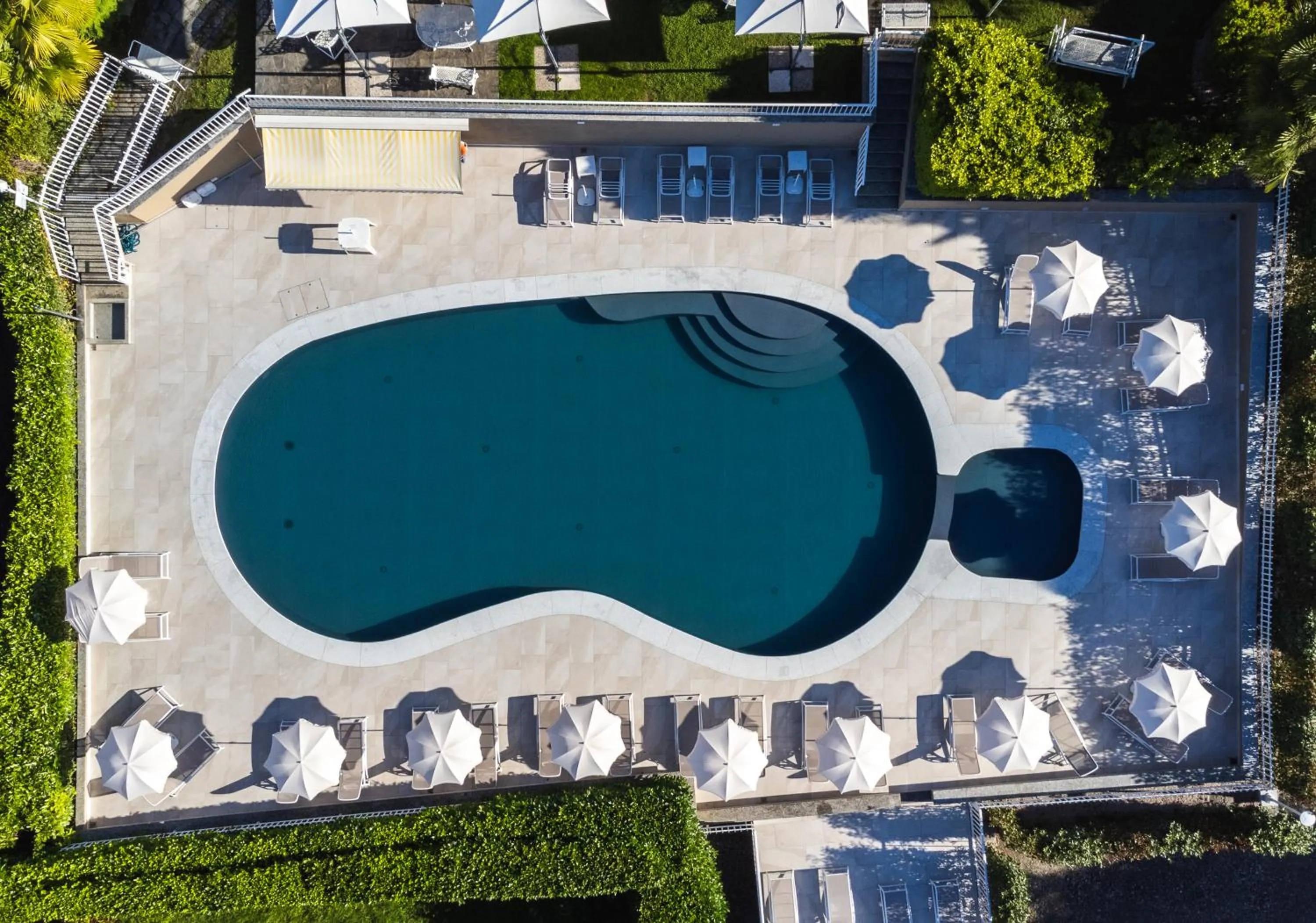 Swimming pool in Hotel La Bussola