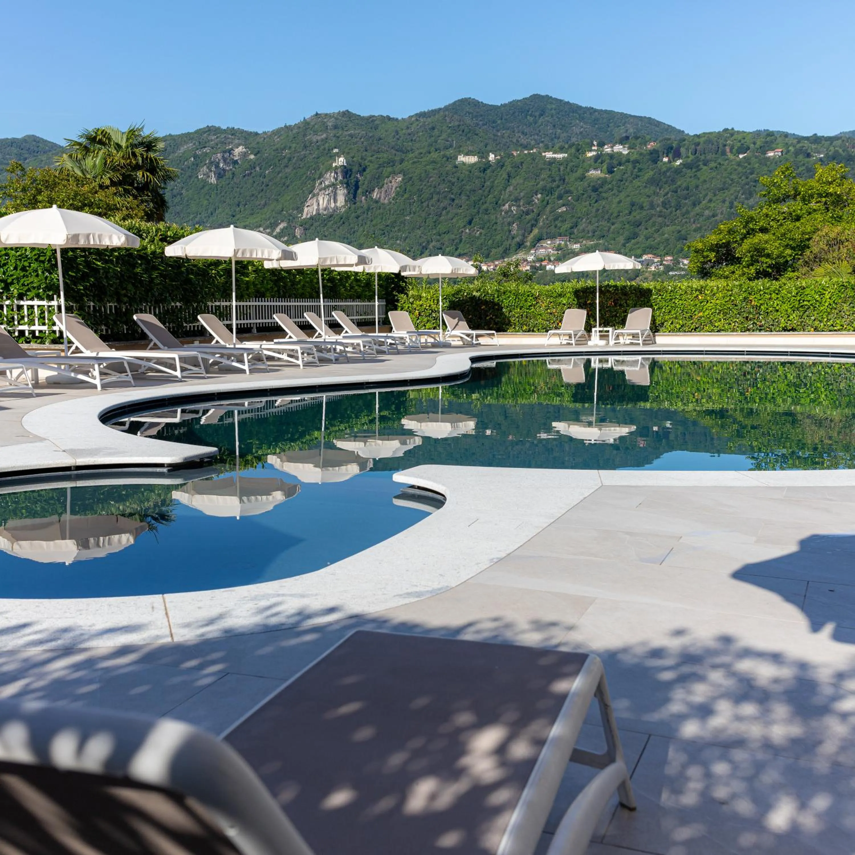 Swimming pool in Hotel La Bussola